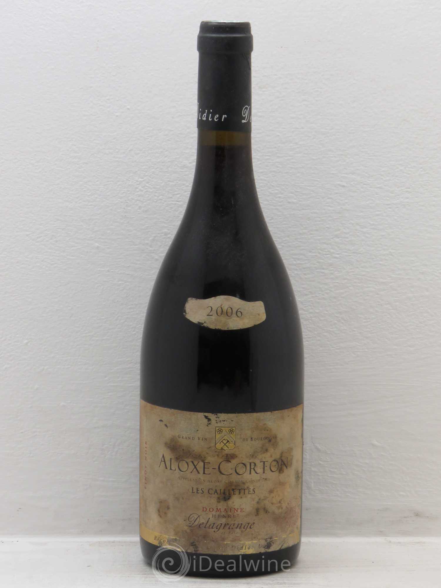 Aloxe-Corton Les Caillettes - D.Delagrange 2006 - Posten von 6 Flaschen - 0
