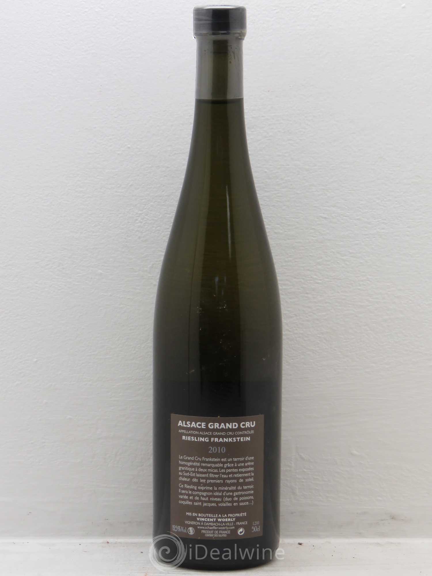 Riesling Grand Cru Schaeffer 2010 - Posten von 1 Flasche - 1