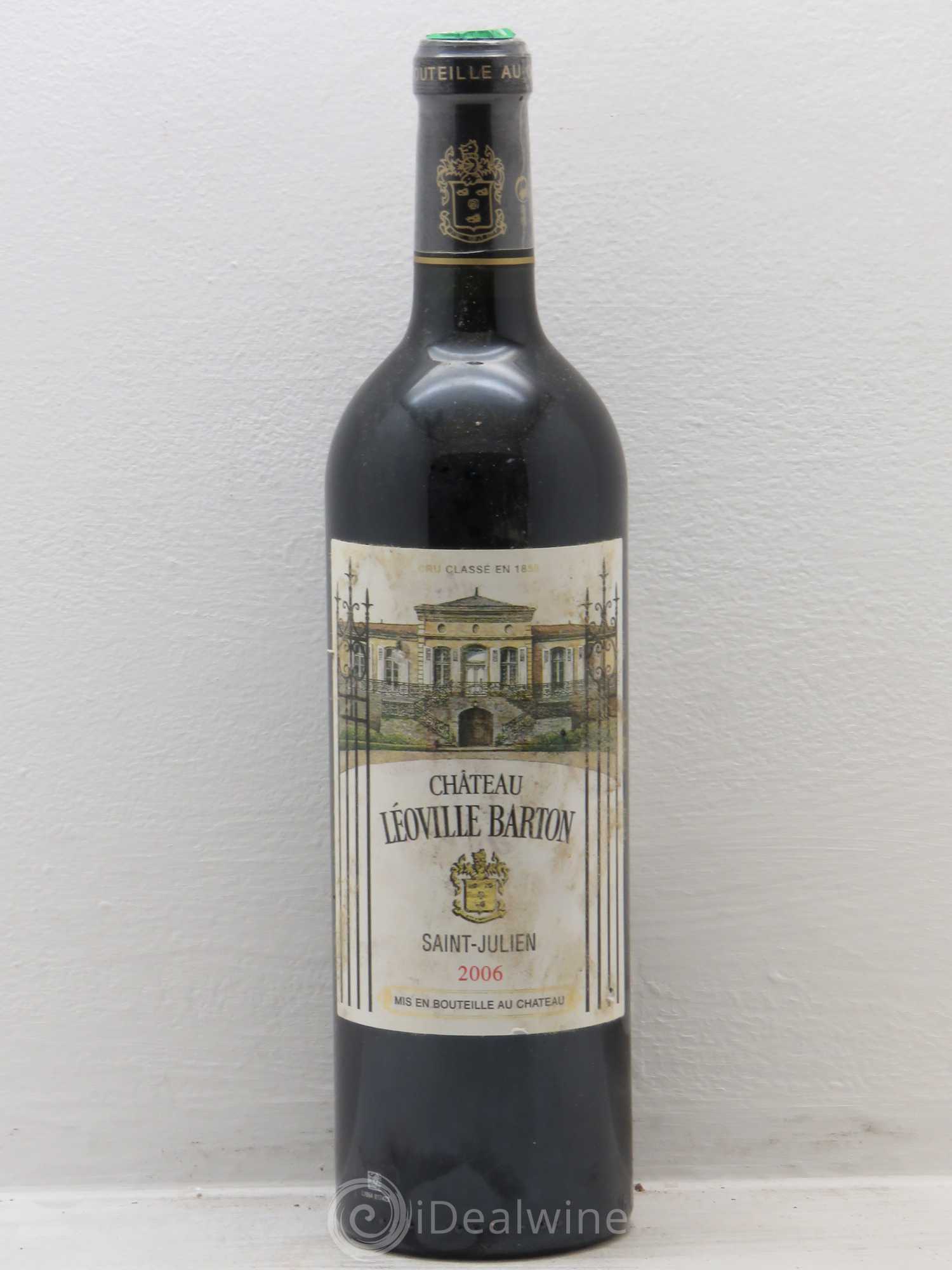 Château Léoville Barton 2ème Grand Cru Classé 2006 - Lot de 1 bouteille - 0