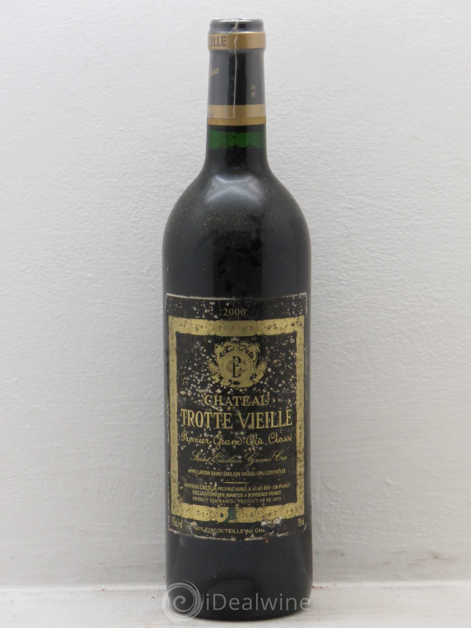 Château Trotte Vieille 1er Grand Cru Classé B 2000 - Lot de 1 bouteille - 0