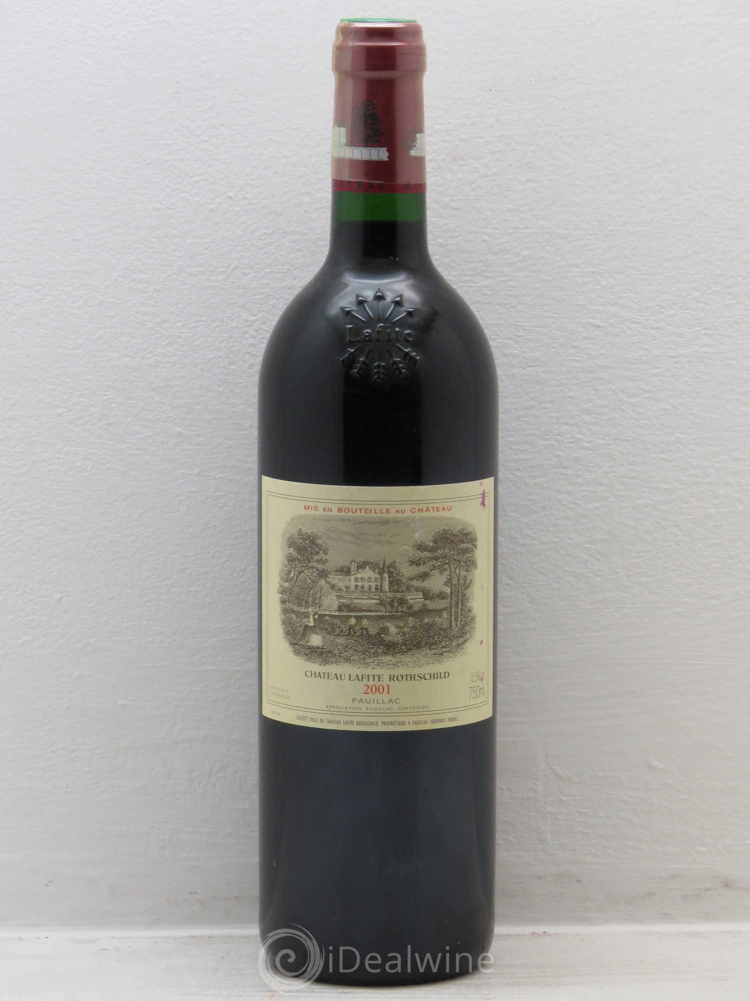 Château Lafite Rothschild 1er Grand Cru Classé 2001 - Lot de 1 bouteille - 0