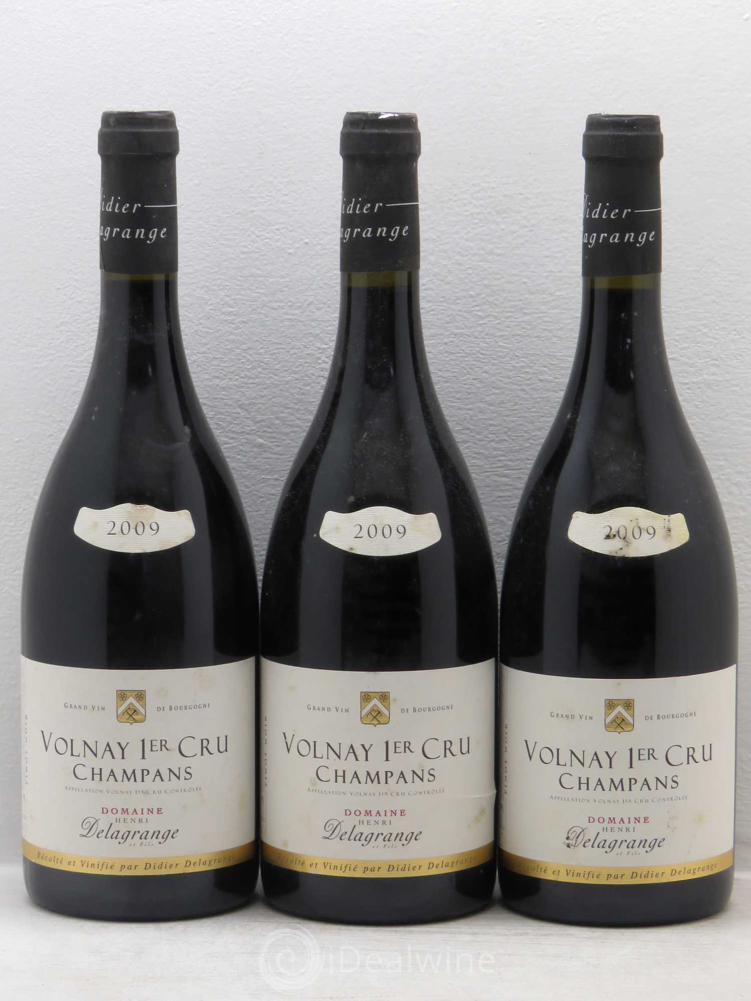 Volnay 1er Cru D.Delagrange 2009 - Lot de 3 bouteilles - 0