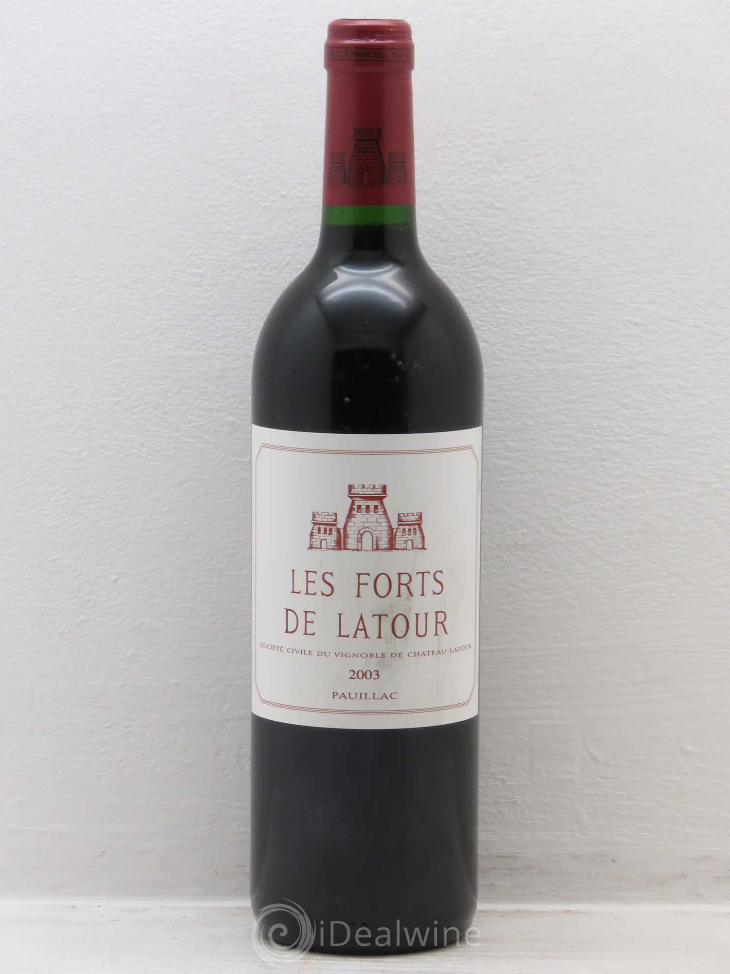 Les Forts de Latour Second Vin 2003 - Lot de 6 bouteilles - 0
