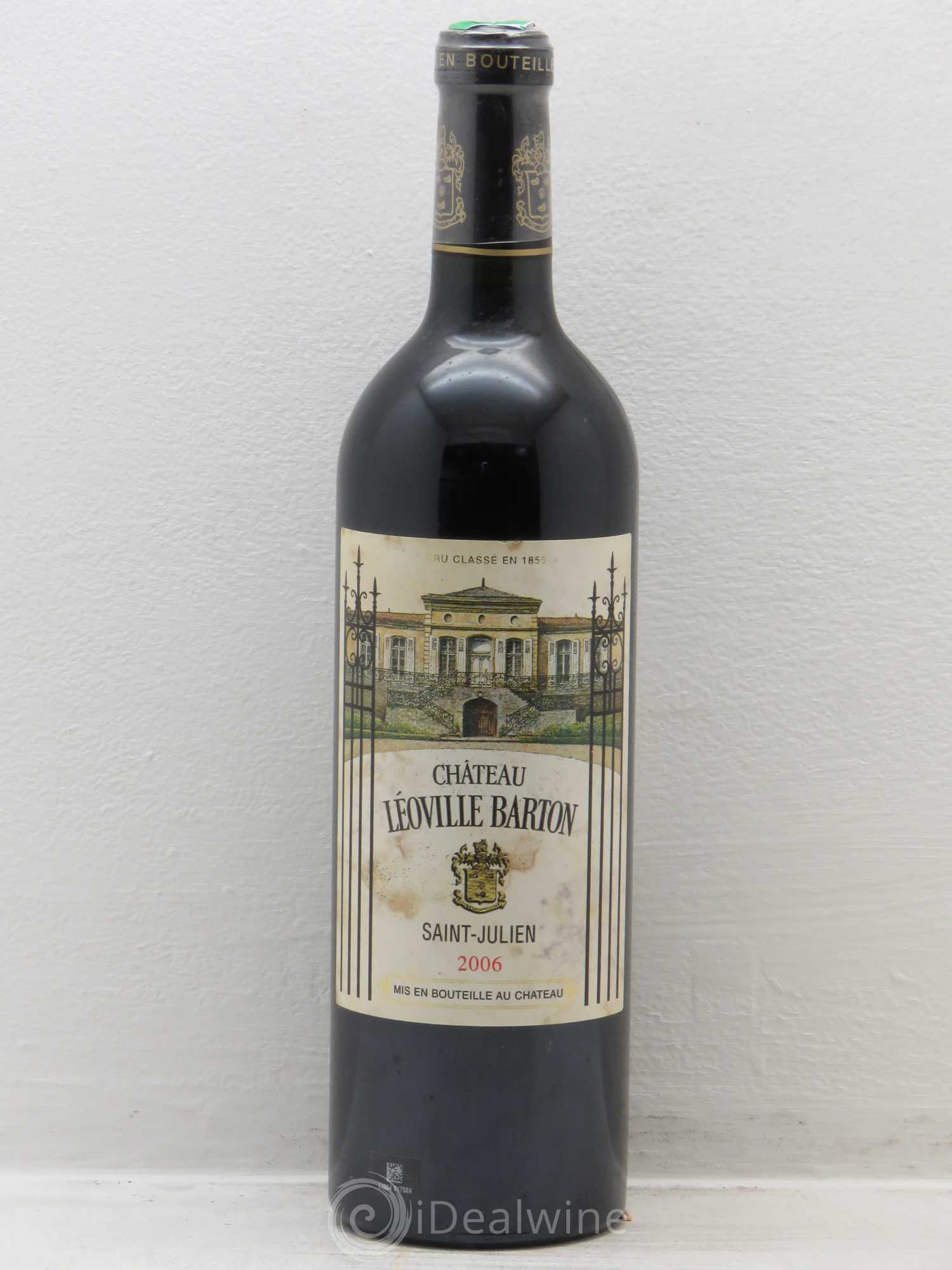 Château Léoville Barton 2ème Grand Cru Classé 2006 - Lot de 1 bouteille - 0