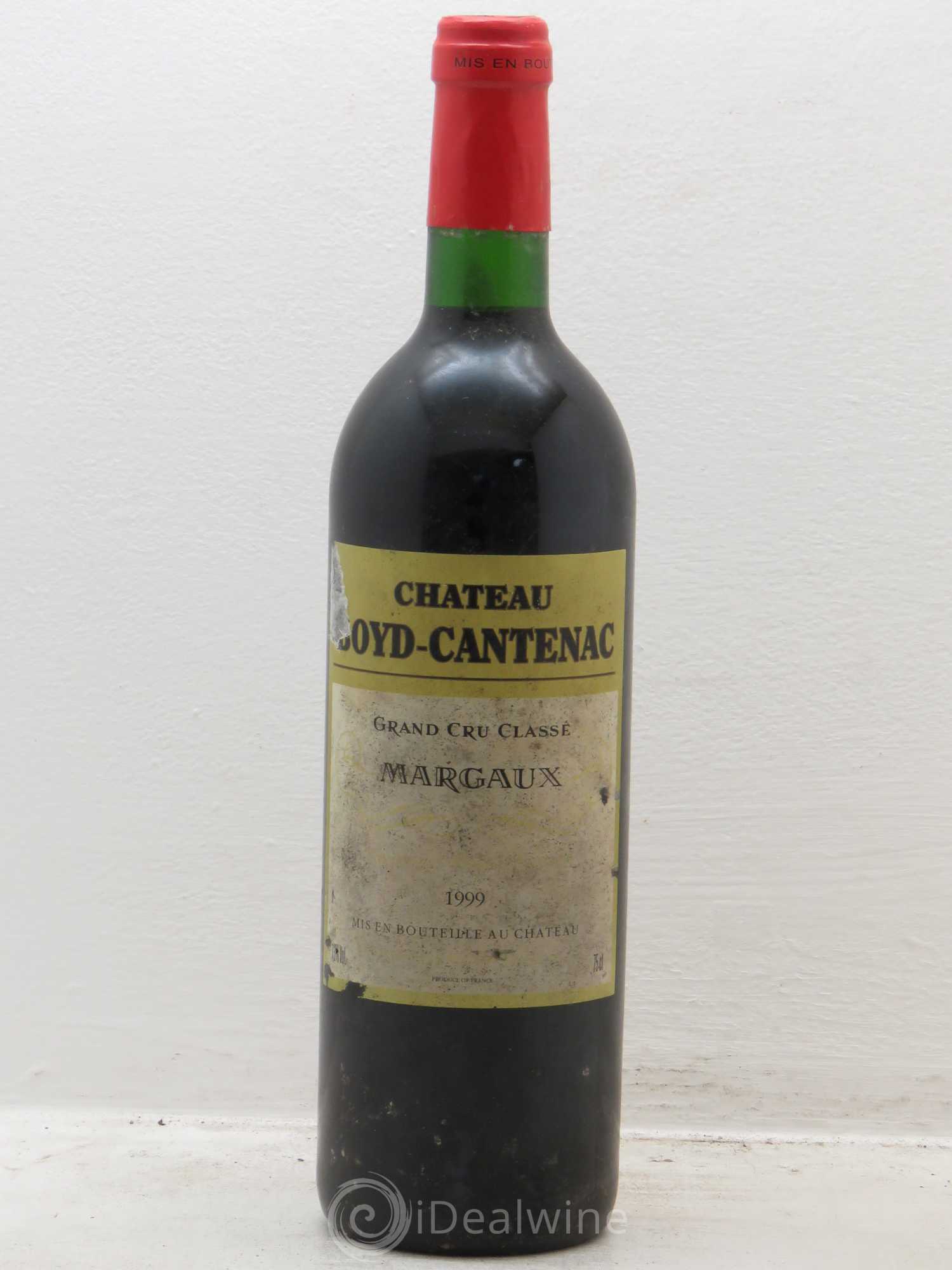 Château Boyd Cantenac 3ème Grand Cru Classé 1999 - Lot de 1 bouteille - 0