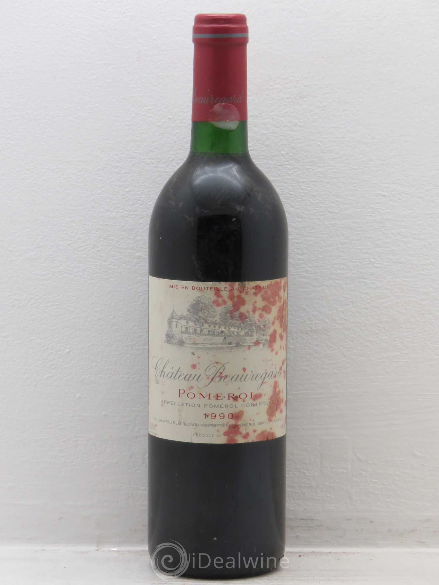 Château Beauregard 1990 - Lot de 1 bouteille - 0