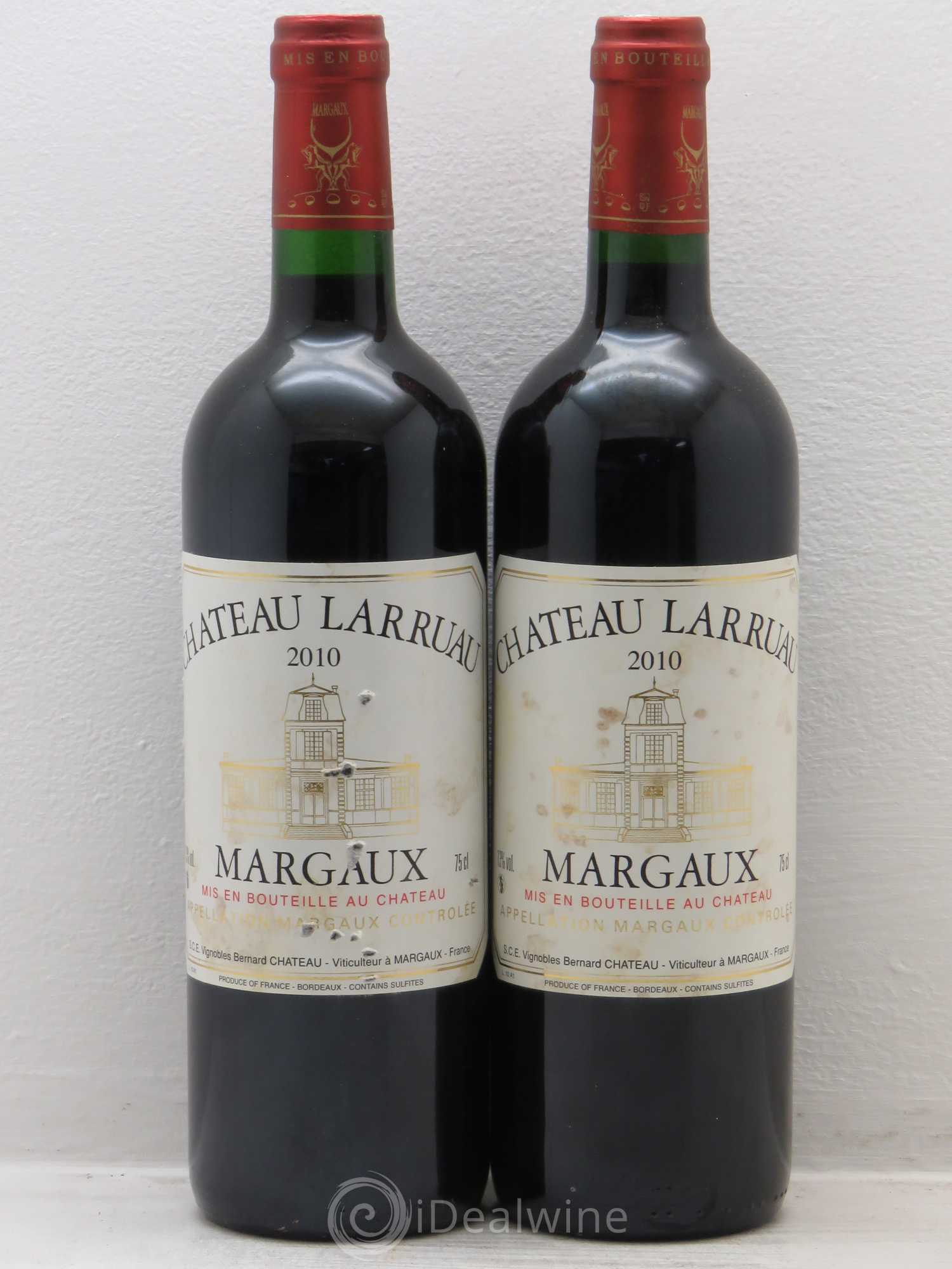 Château Larruau 2010 - Lot de 2 bouteilles - 0