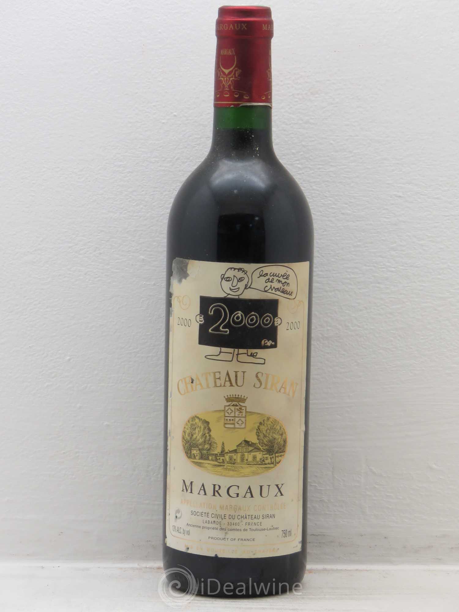 Château Siran 2000 - Posten von 1 Flasche - 0