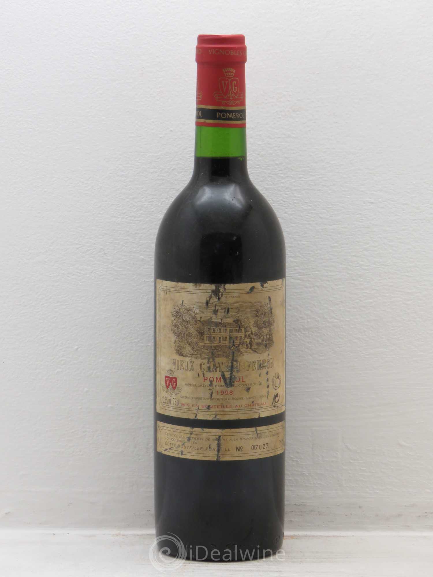 Vieux Château Ferron 1998 - Lot de 1 bouteille - 0