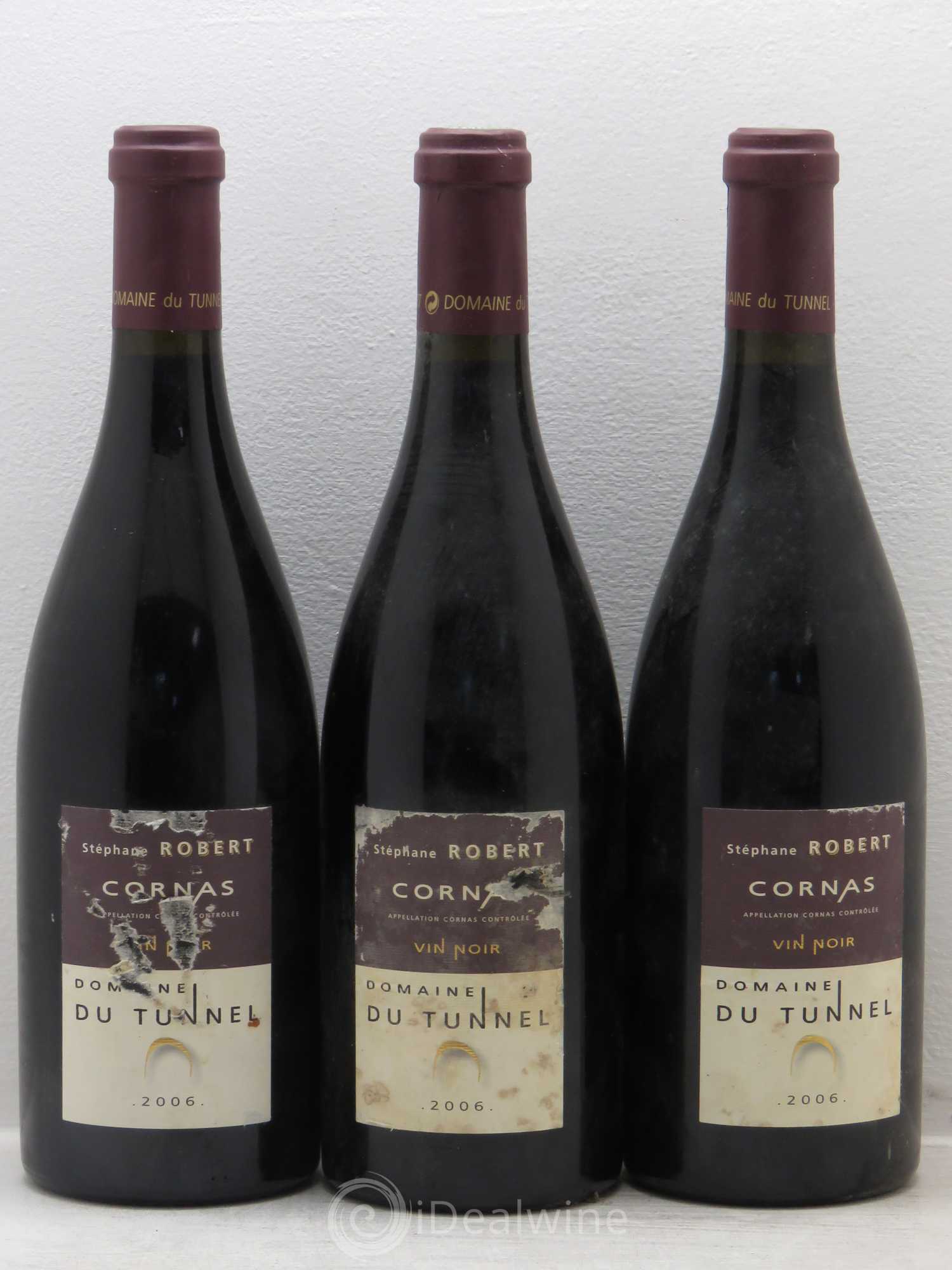 Cornas Vin Noir Tunnel (Domaine du) 2006 - Lot de 3 bouteilles - 0