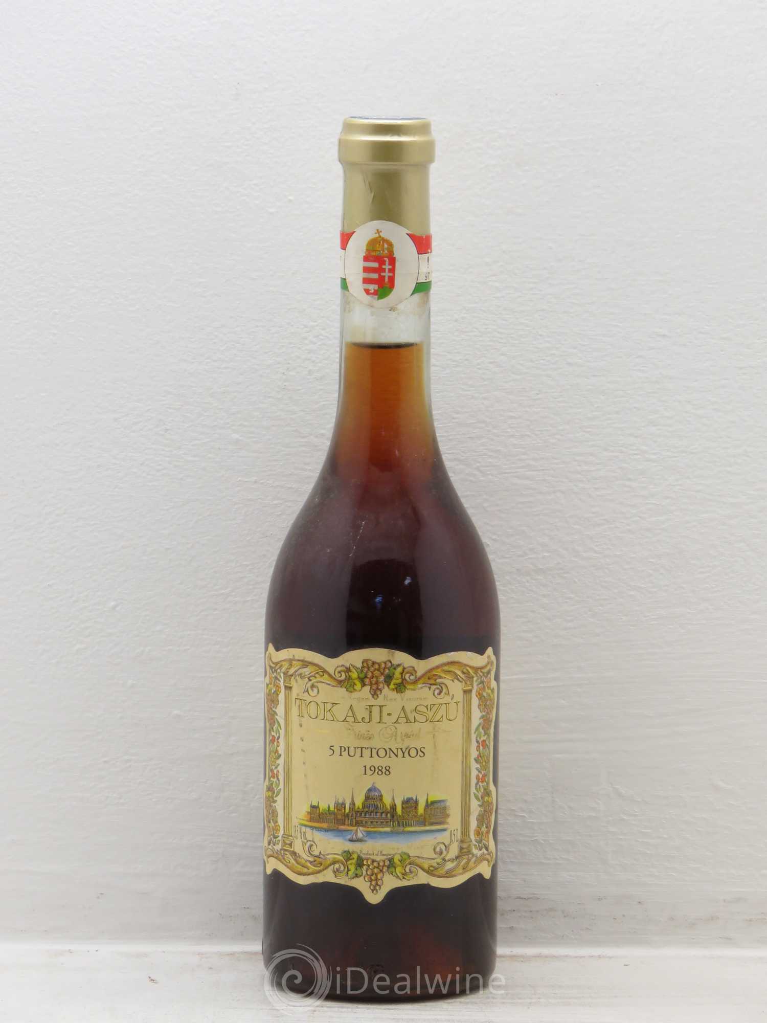 Tokaji Aszu 5 Puttonyos 1988 - Lot de 1 bouteille - 0