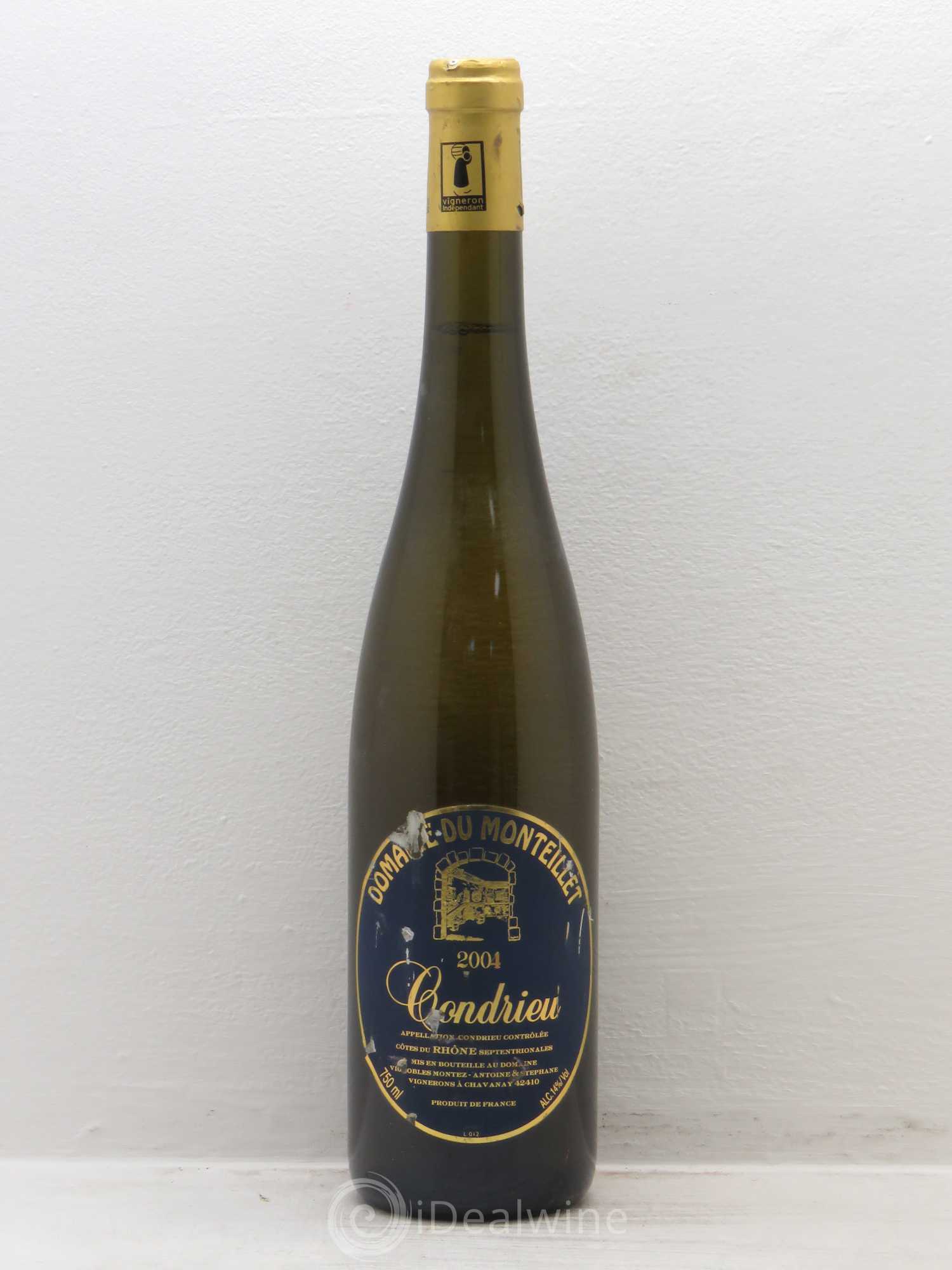 Condrieu Domaine Monteillet 2004 - Posten von 1 Flasche - 0