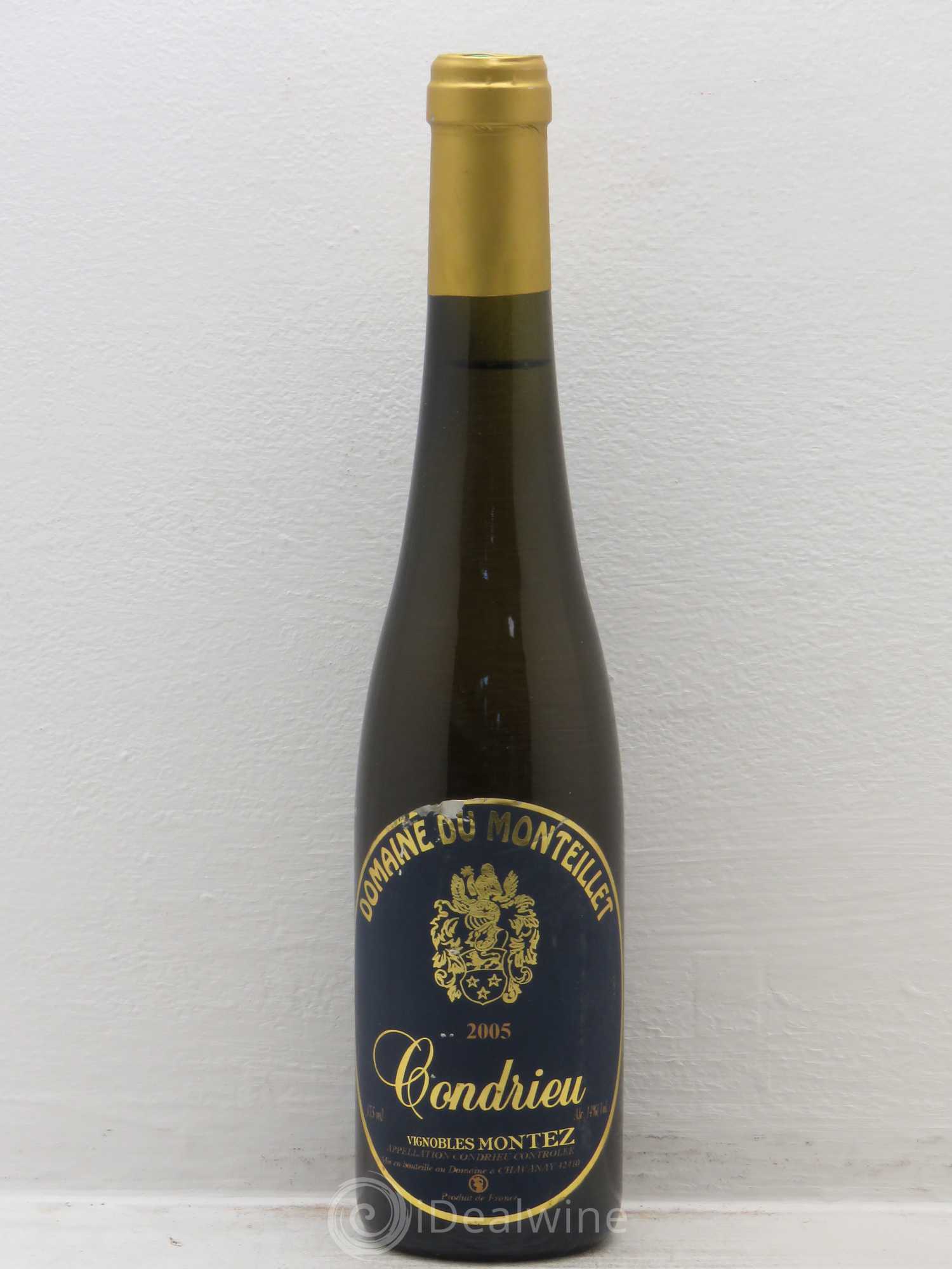 Condrieu Domaine Monteillet 2005 - Posten von 1 Demi-Flasche - 0