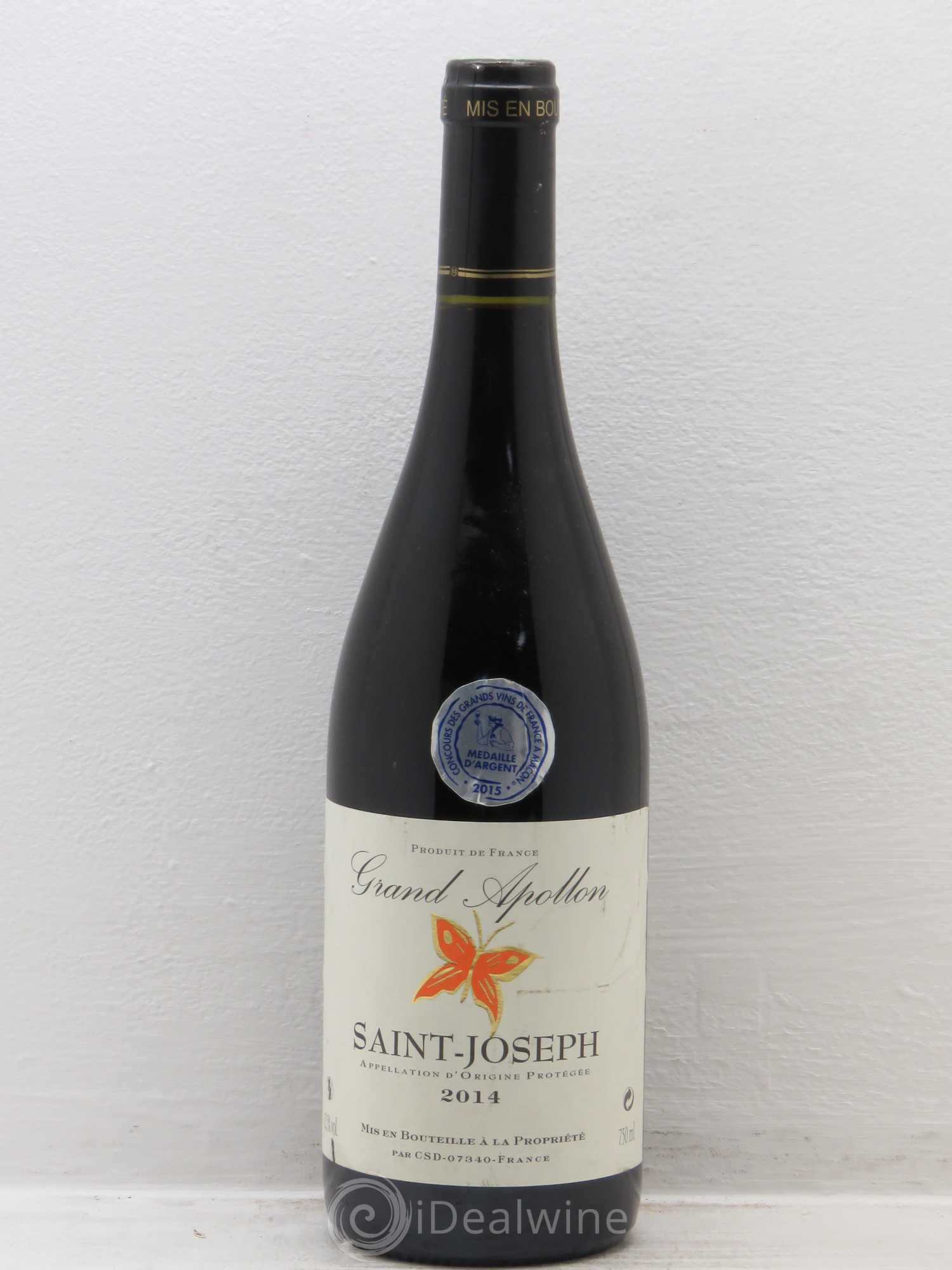 Saint-Joseph Grand Appollon 2014 - Posten von 1 Flasche - 0