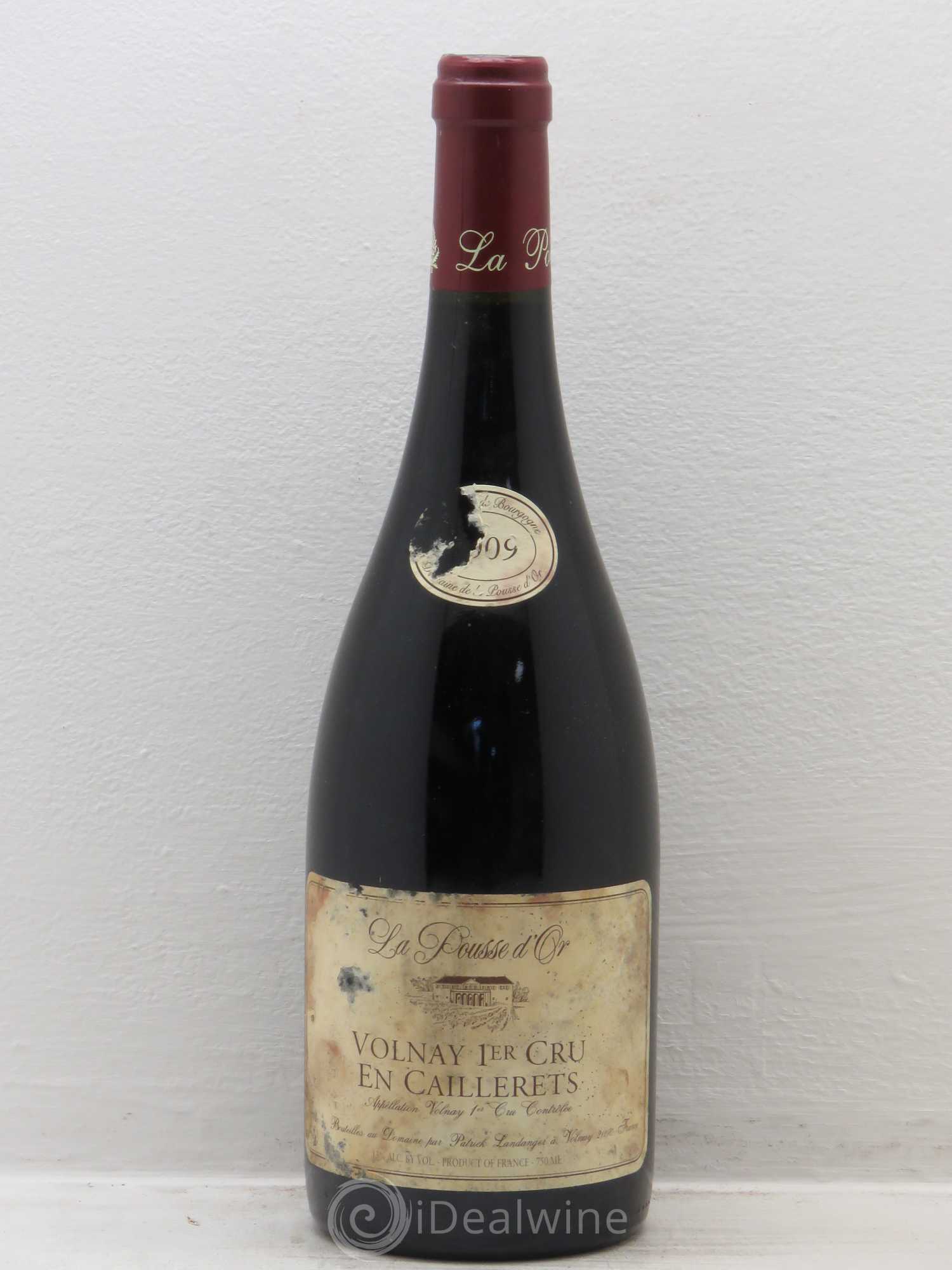Volnay 1er Cru Les Caillerets La Pousse d'Or (Domaine de) 2009 - Lot de 1 bouteille - 0