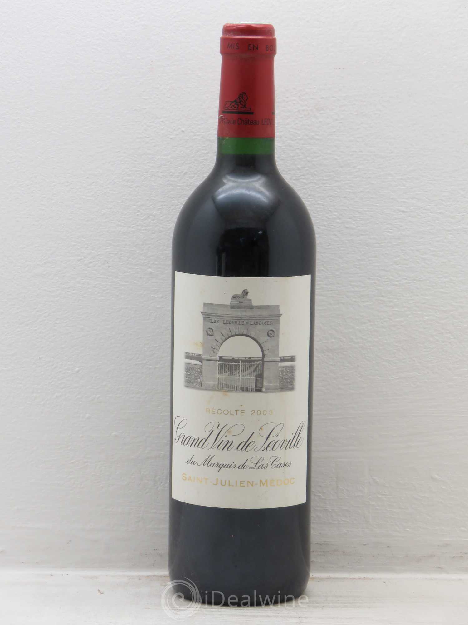 Château Léoville Las Cases 2ème Grand Cru Classé 2003 - Lot de 6 bouteilles - 0