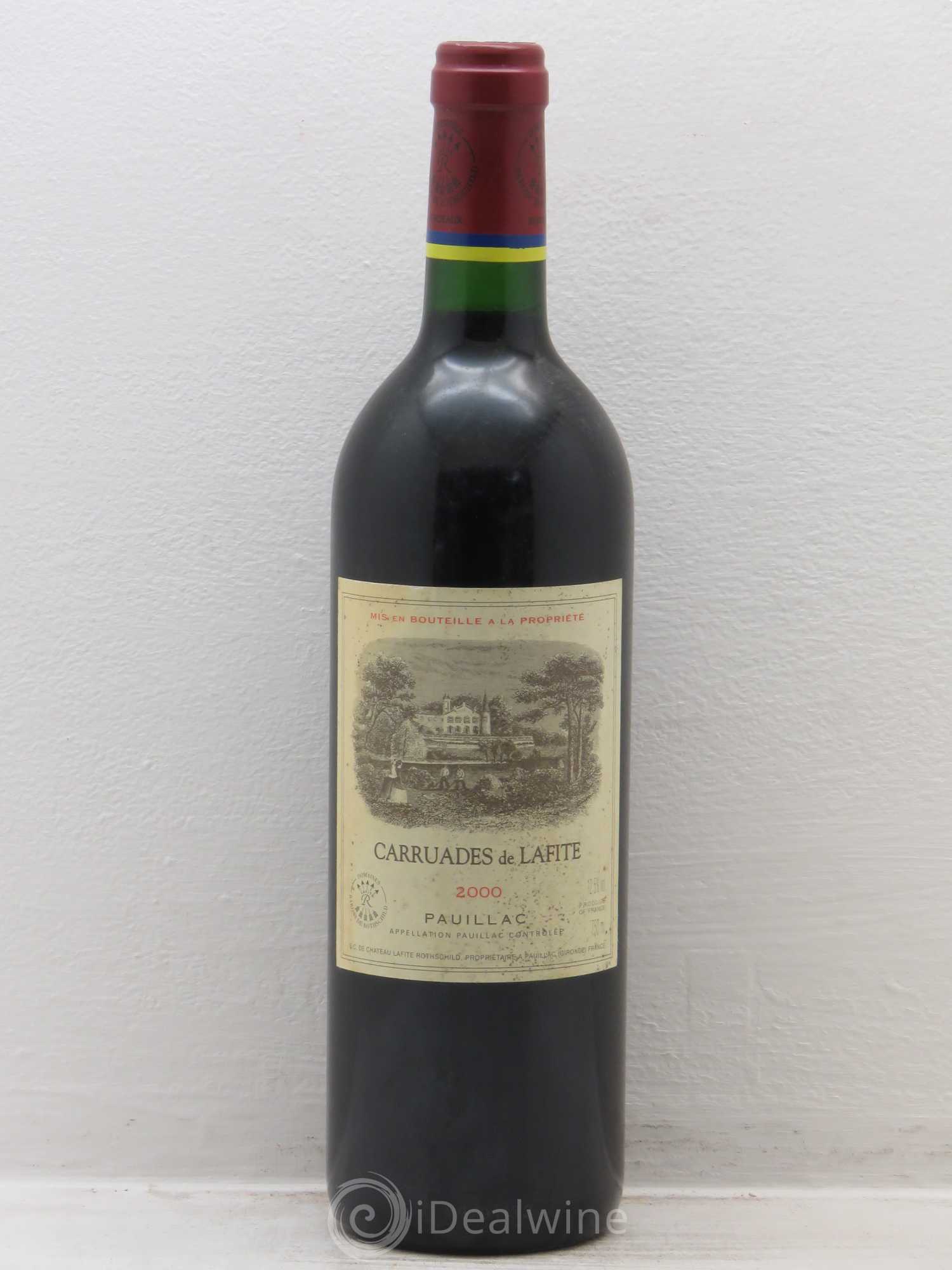 Carruades de Lafite Rothschild Second Vin 2000 - Lot de 1 bouteille - 0