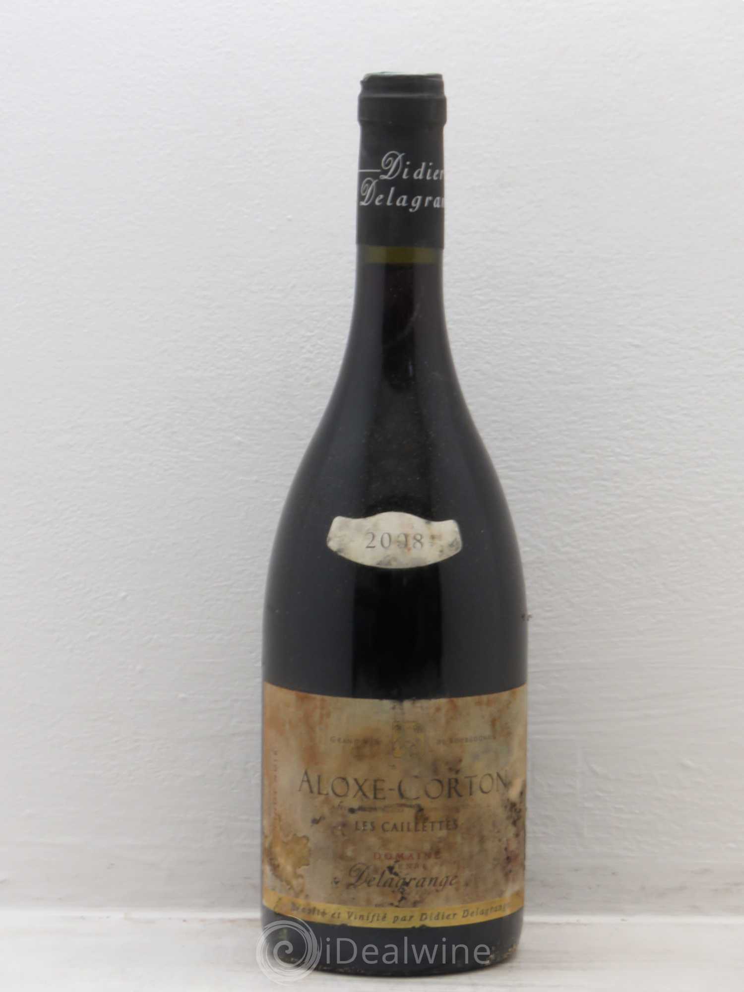 Aloxe-Corton Les caillettes - D.Delagrange 2008 - Posten von 6 Flaschen - 0