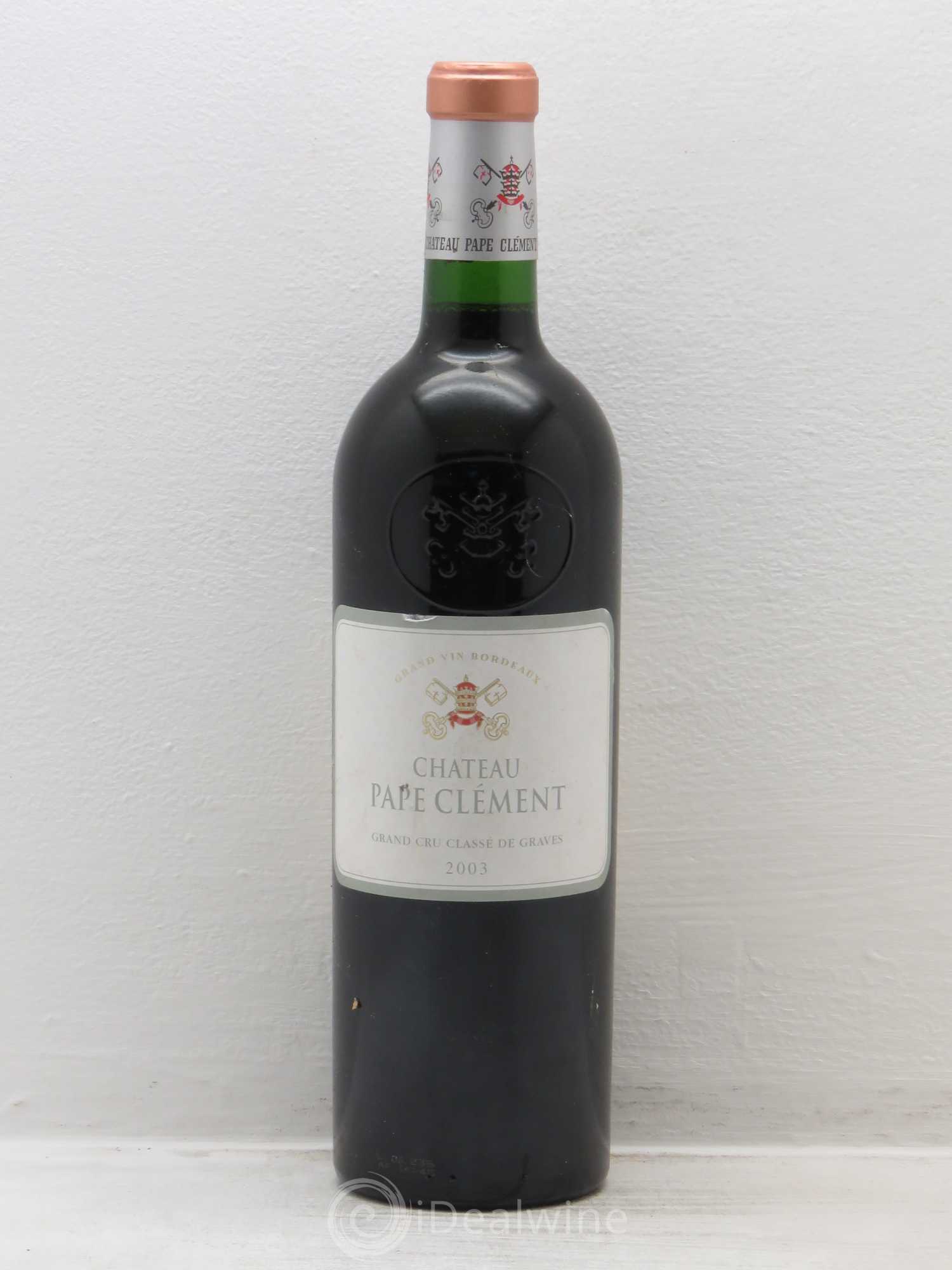 Château Pape Clément Cru Classé de Graves 2003 - Lot de 12 bouteilles - 0