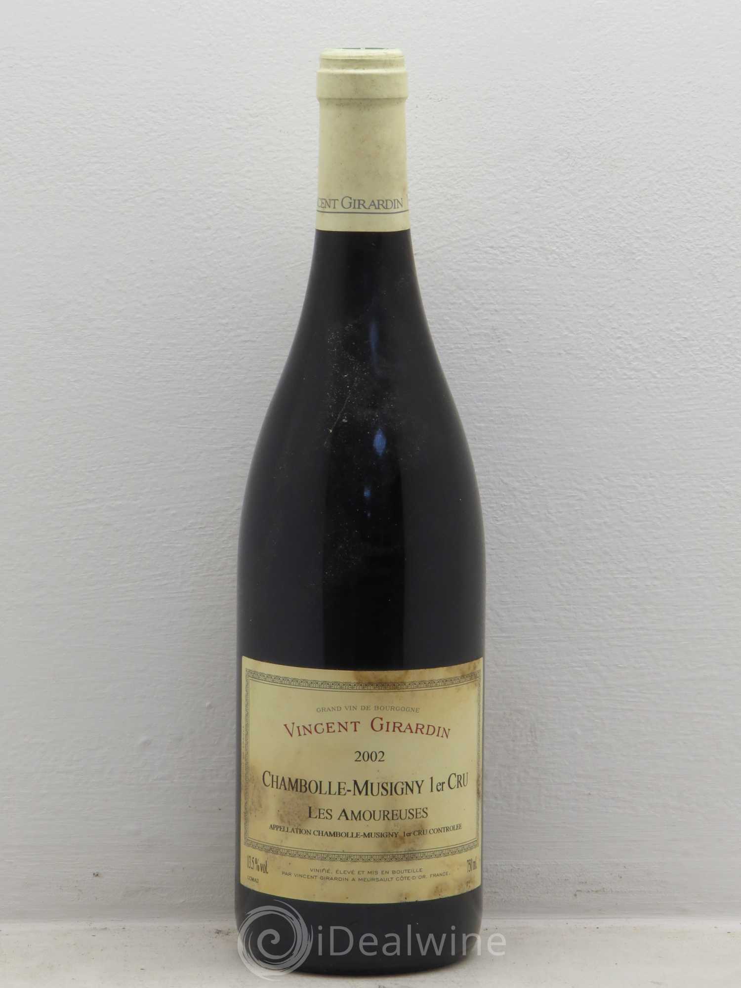 Chambolle-Musigny 1er Cru Domaine Girardin 2002 - Posten von 1 Flasche - 0