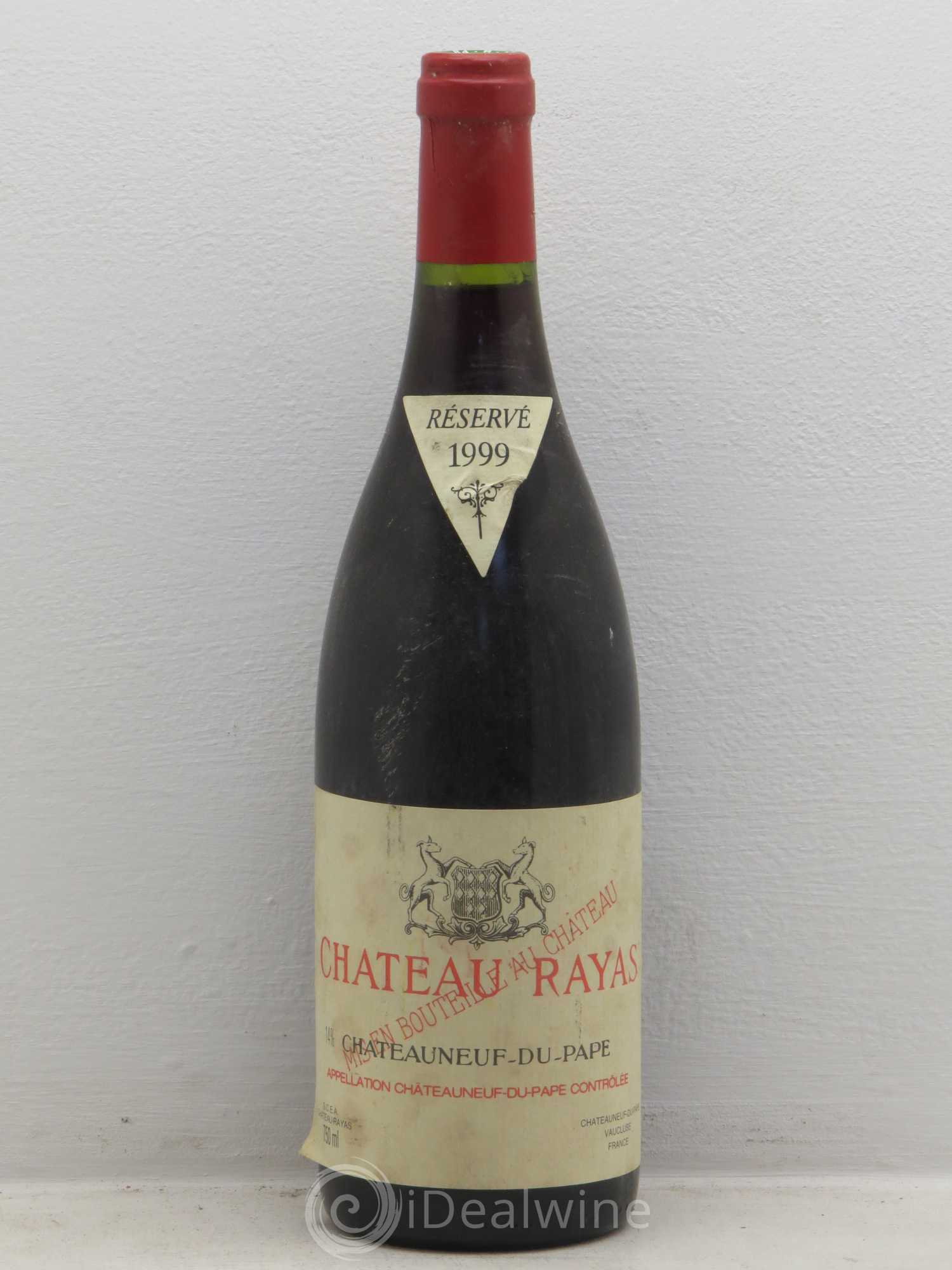 Châteauneuf-du-Pape Château Rayas Emmanuel Reynaud 1999 - Lot de 1 bouteille - 0