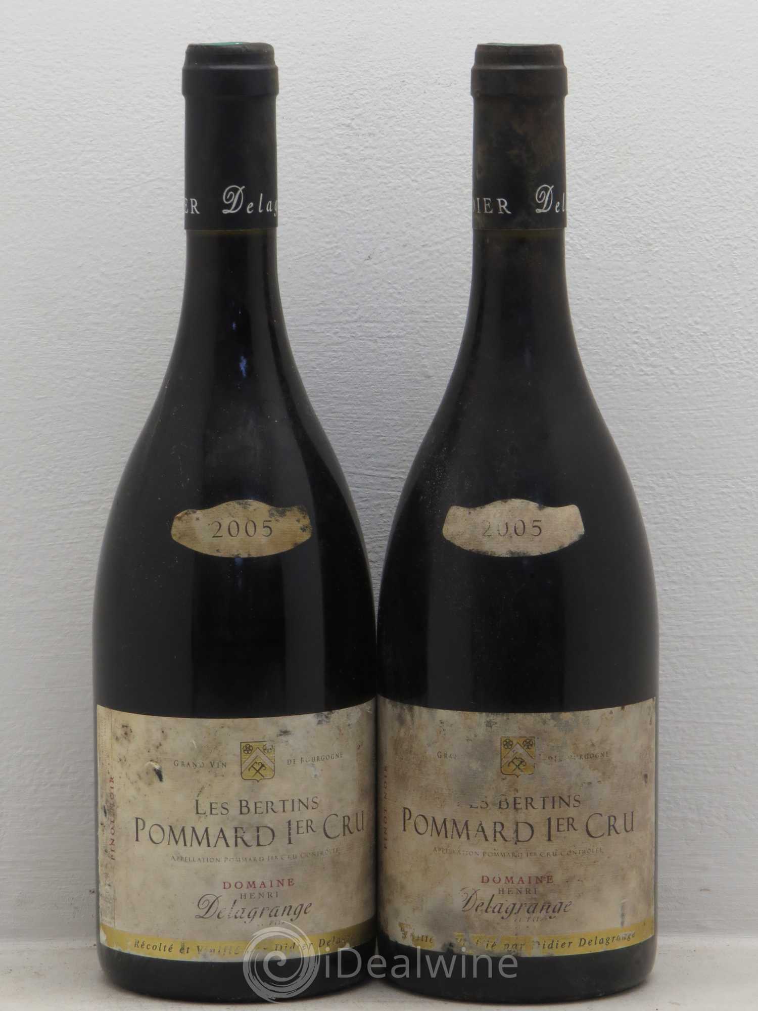 Pommard 1er Cru Domaine Didier Delagrange 2005 - Posten von 2 Flaschen - 0
