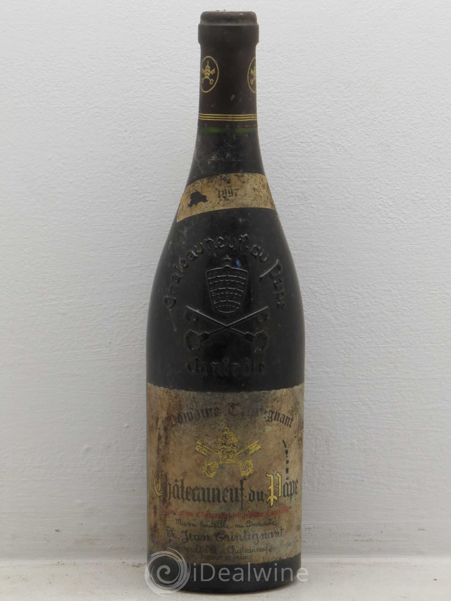 Châteauneuf-du-Pape Domaine Lacoste-Trintignant 1997 - Posten von 1 Flasche - 0