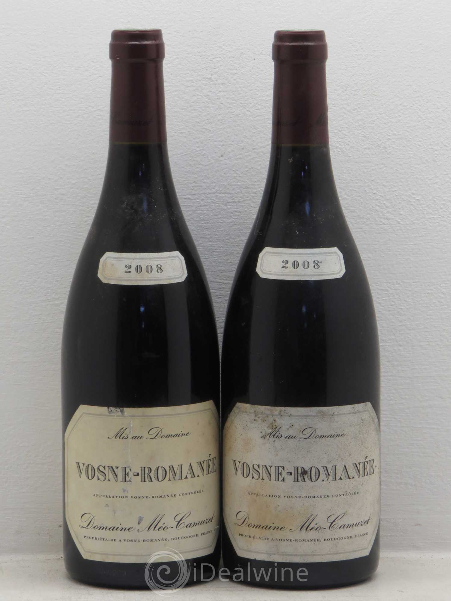 Vosne-Romanée Méo-Camuzet (Domaine) 2008 - Lot de 2 bouteilles - 0