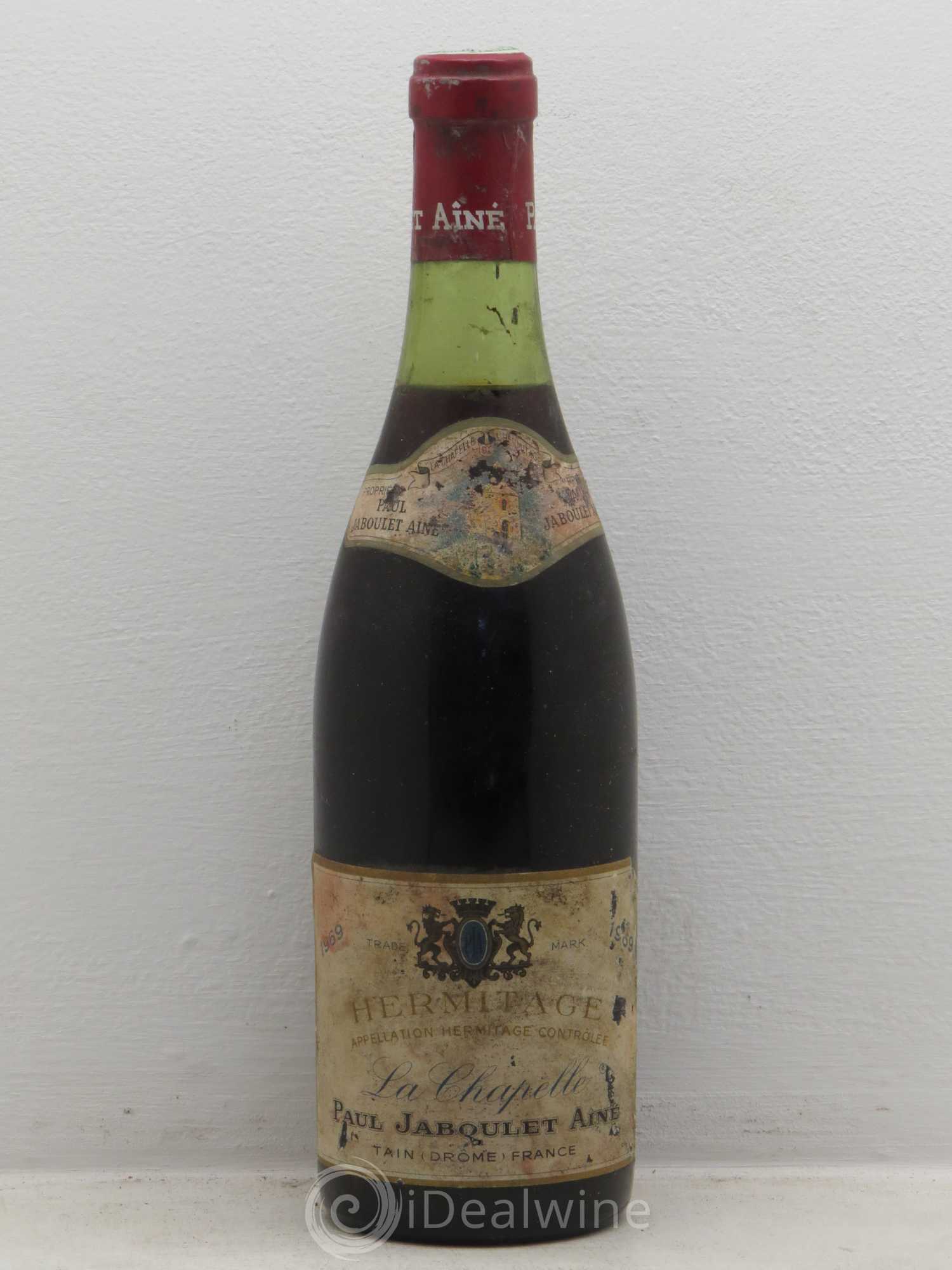 Hermitage La Chapelle Paul Jaboulet Ainé 1969 - Lot de 1 bouteille - 0