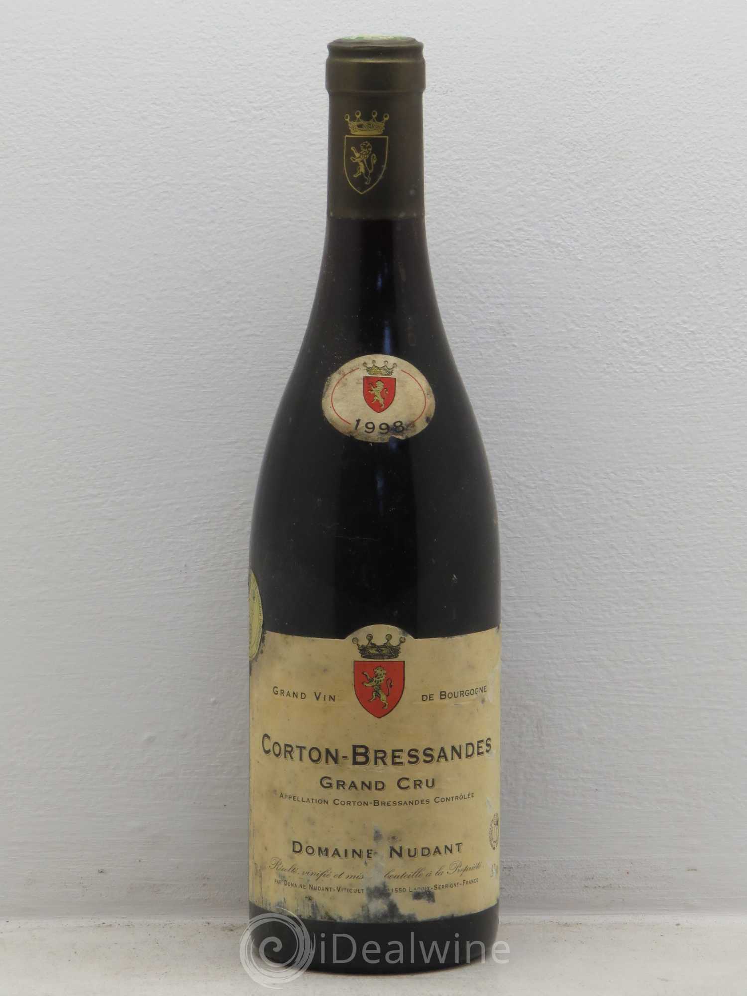 Corton Grand Cru 1998 - Lot de 1 bouteille - 0