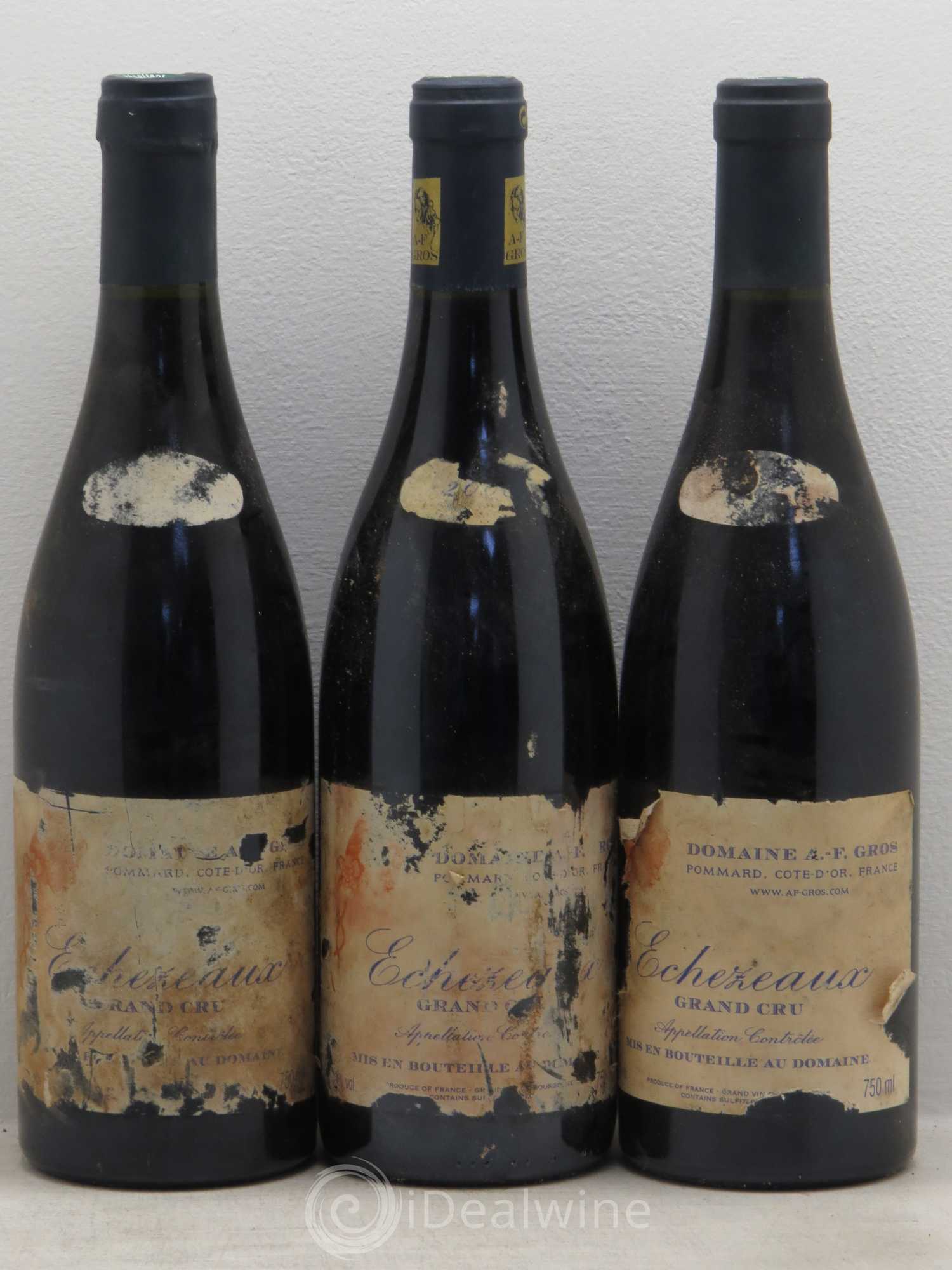 Echezeaux Grand Cru A.-F. Gros - Lot de 3 bouteilles - 0