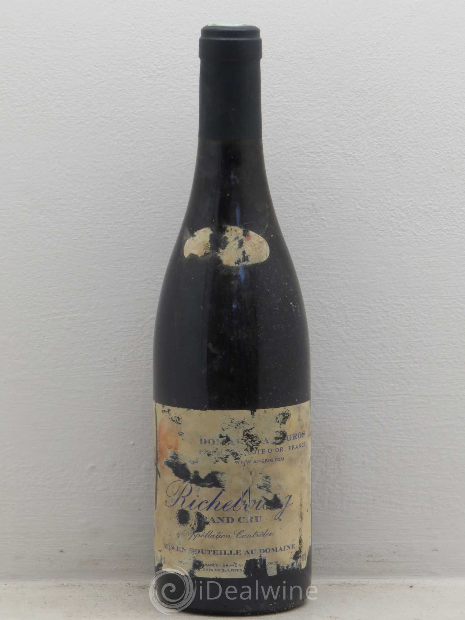 Richebourg Grand Cru A.-F. Gros - Lot de 1 bouteille - 0