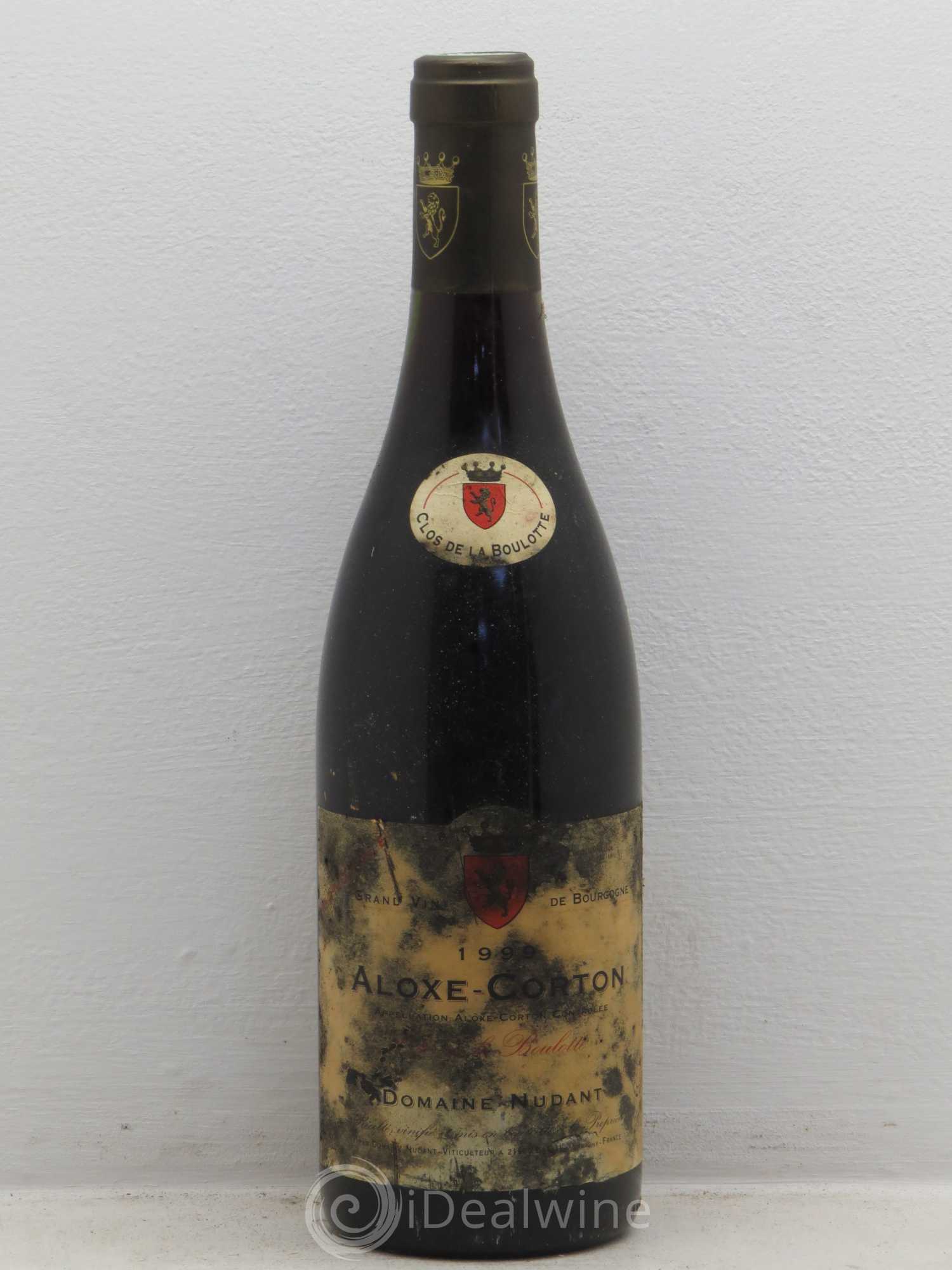 Aloxe-Corton Domaine Nudant 1999 - Lot de 6 bouteilles - 0