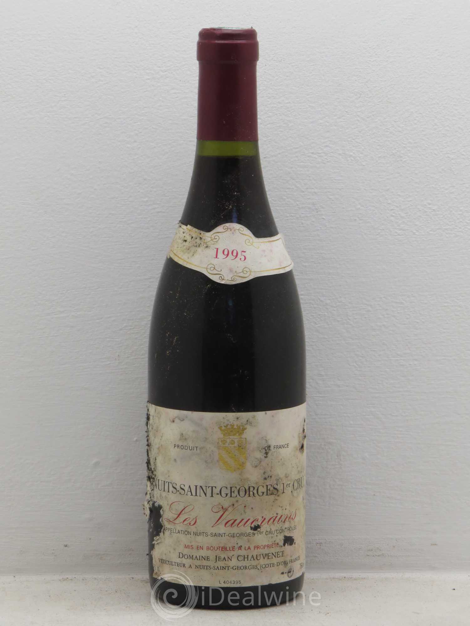 Nuits-Saint-Georges 1er Cru Domaine Chauvenet 1995 - Lot de 1 bouteille - 0