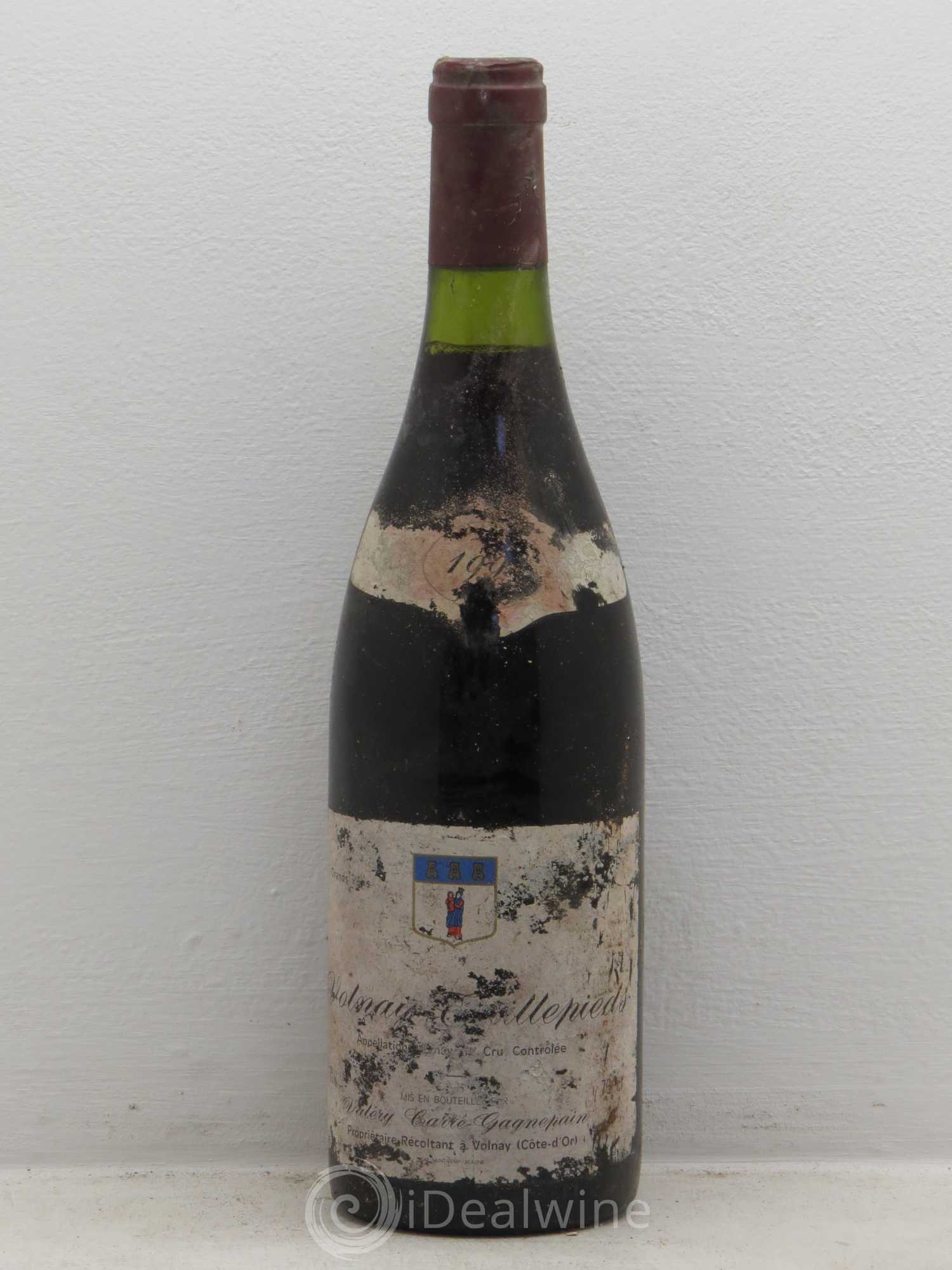 Volnay 1er Cru Domaine Valérie Carré 1990 - Posten von 6 Flaschen - 0
