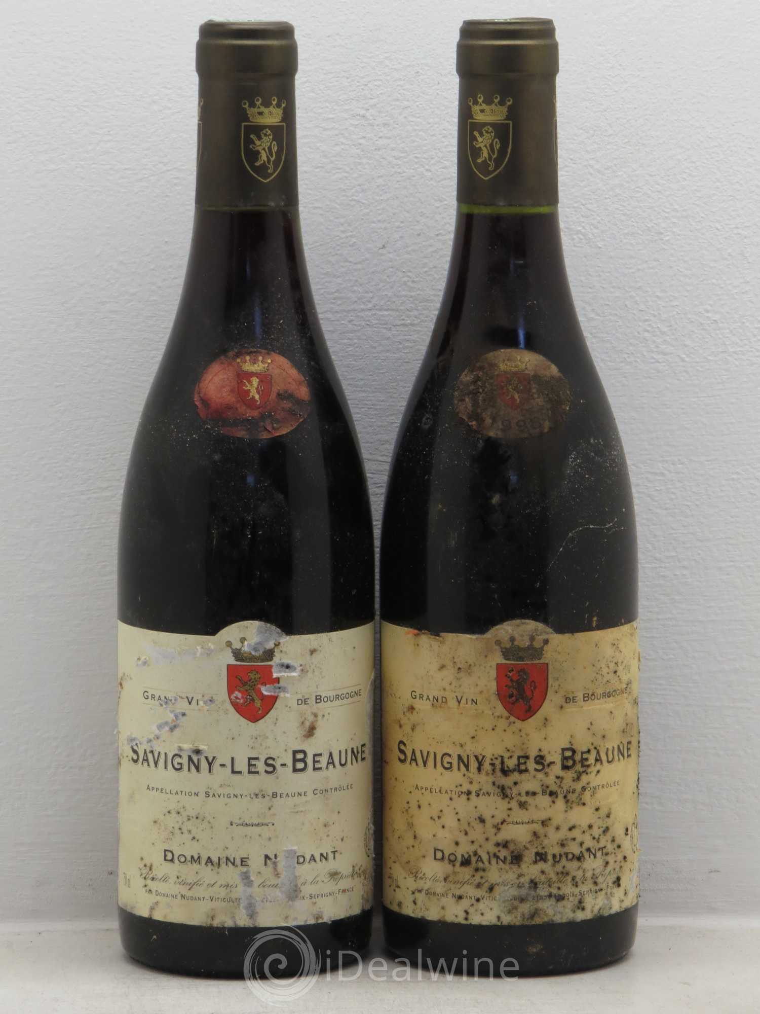 Savigny-lès-Beaune Domaine Nudant 1998 - Lot de 2 bouteilles - 0