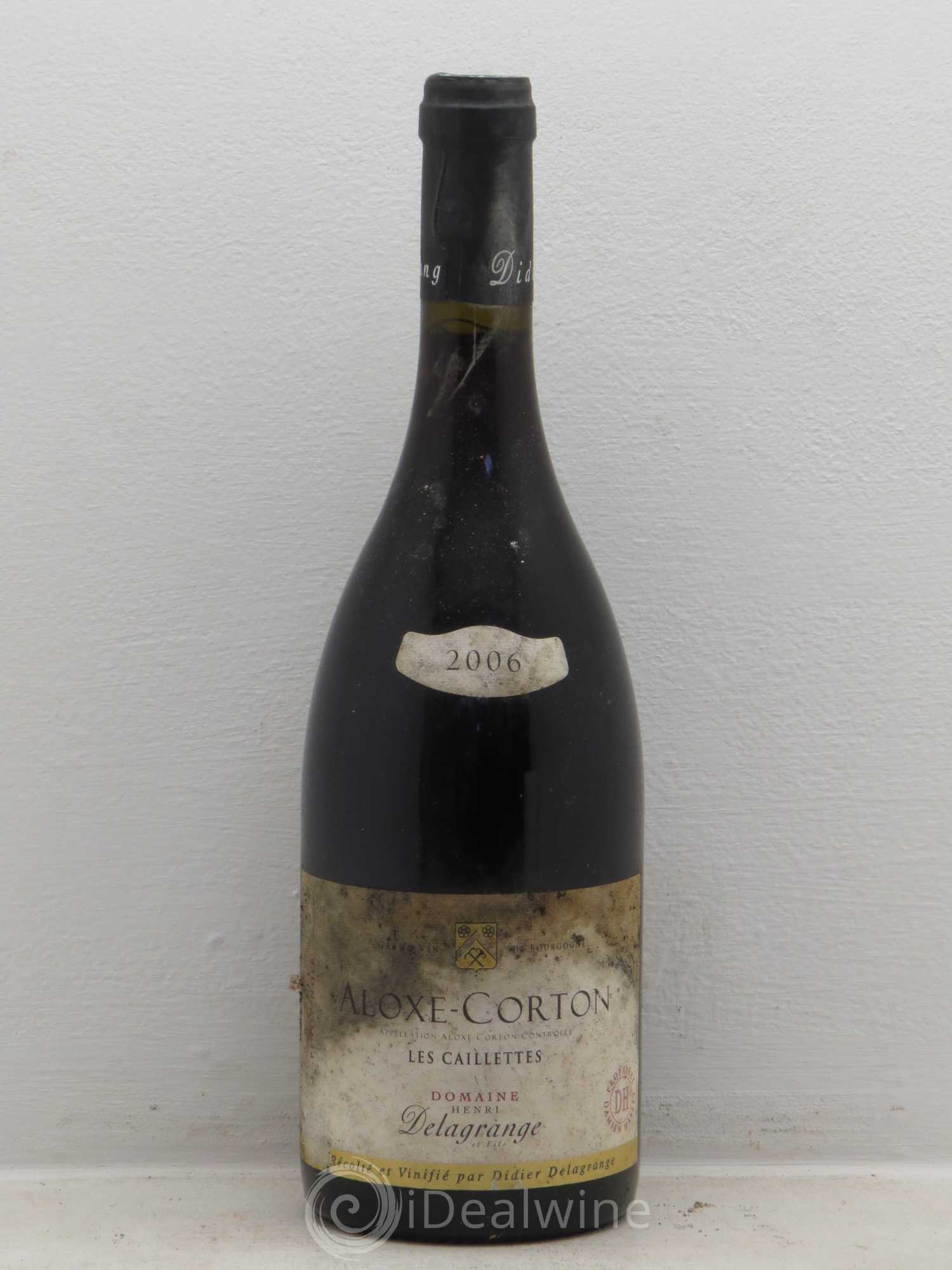 Aloxe-Corton Caillette Domaine Delagrange 2006 - Posten von 1 Flasche - 0