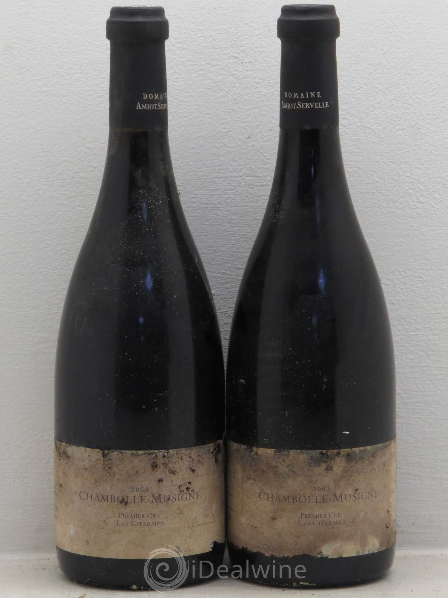 Chambolle-Musigny 1er Cru 2003 - Lot de 2 bouteilles - 0
