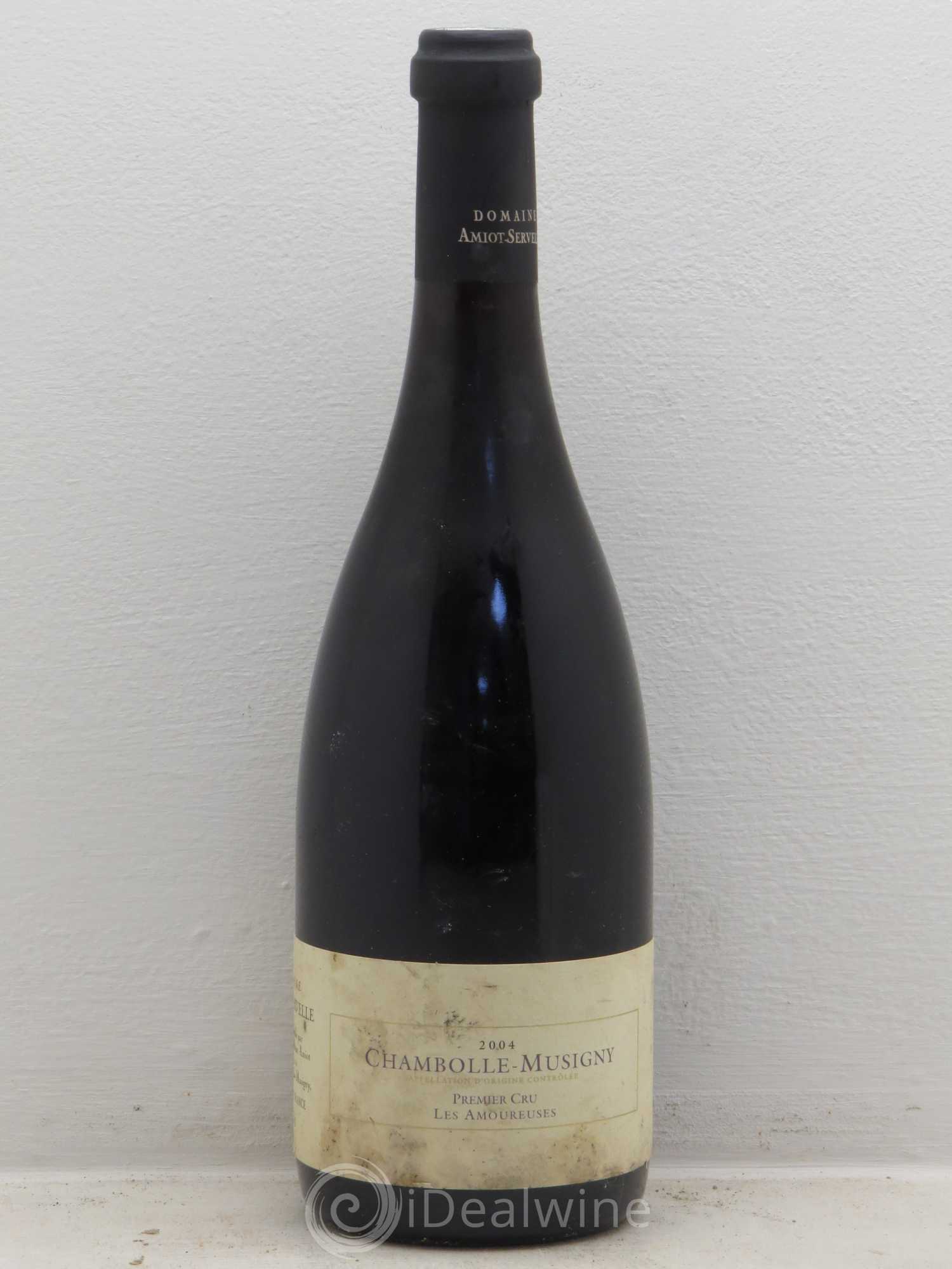 Chambolle-Musigny 1er Cru Les Amoureuses Amiot-Servelle 2004 - Lot de 1 bouteille - 0