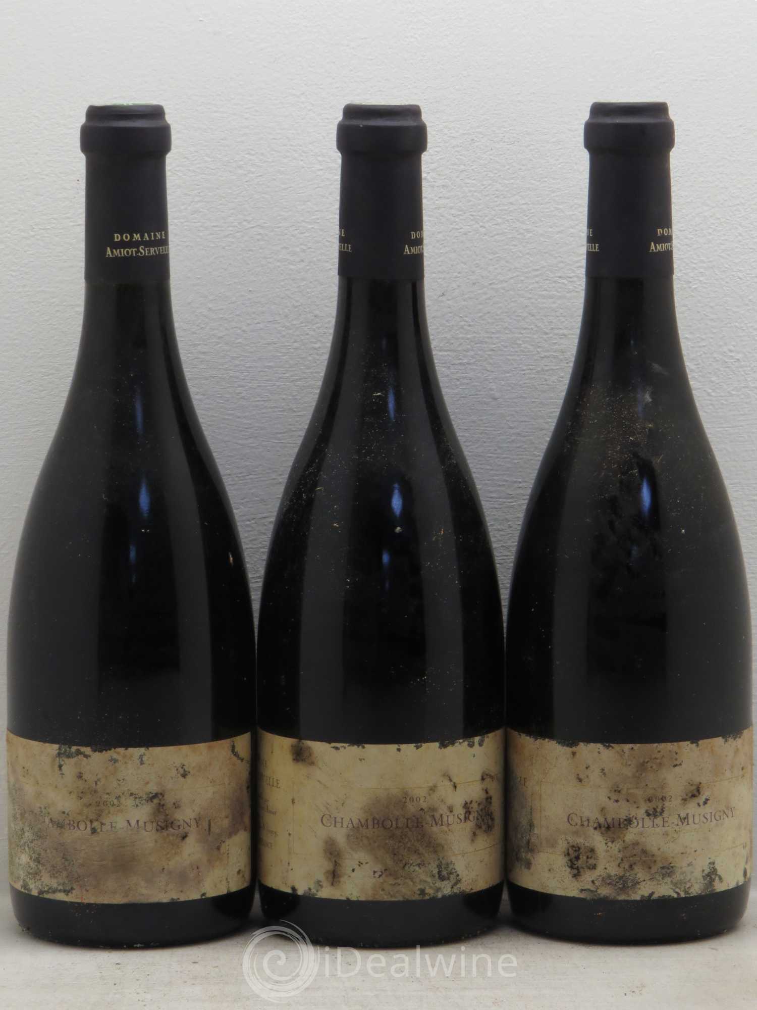 Chambolle-Musigny 2002 - Lot de 3 bouteilles - 0