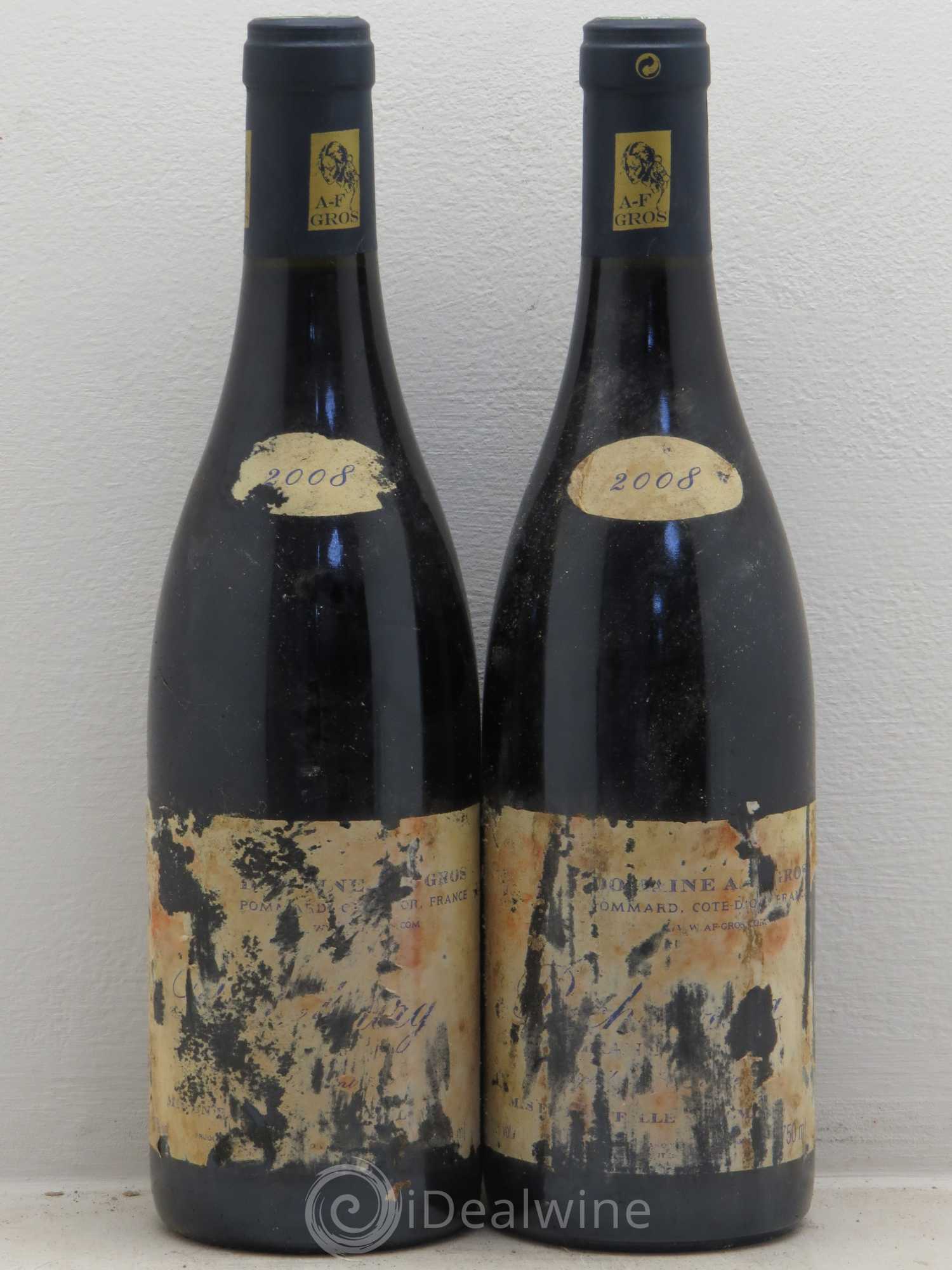 Richebourg Grand Cru A.-F. Gros 2008 - Lot de 2 bouteilles - 0