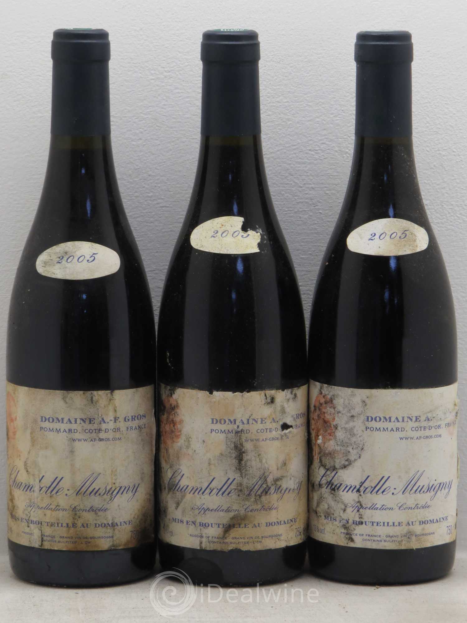 Chambolle-Musigny 2005 - Lot de 3 bouteilles - 0