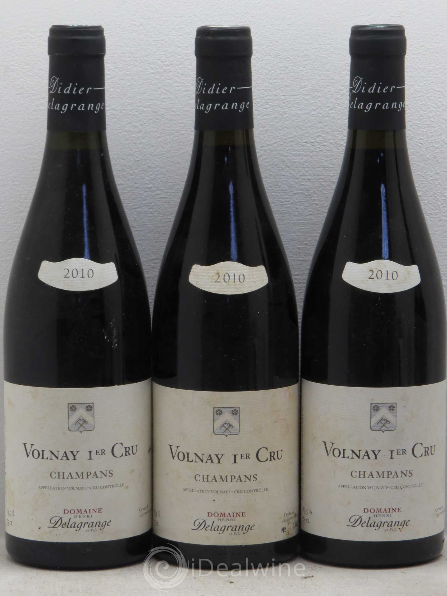 Volnay 1er Cru 2010 - Lot de 3 bouteilles - 0
