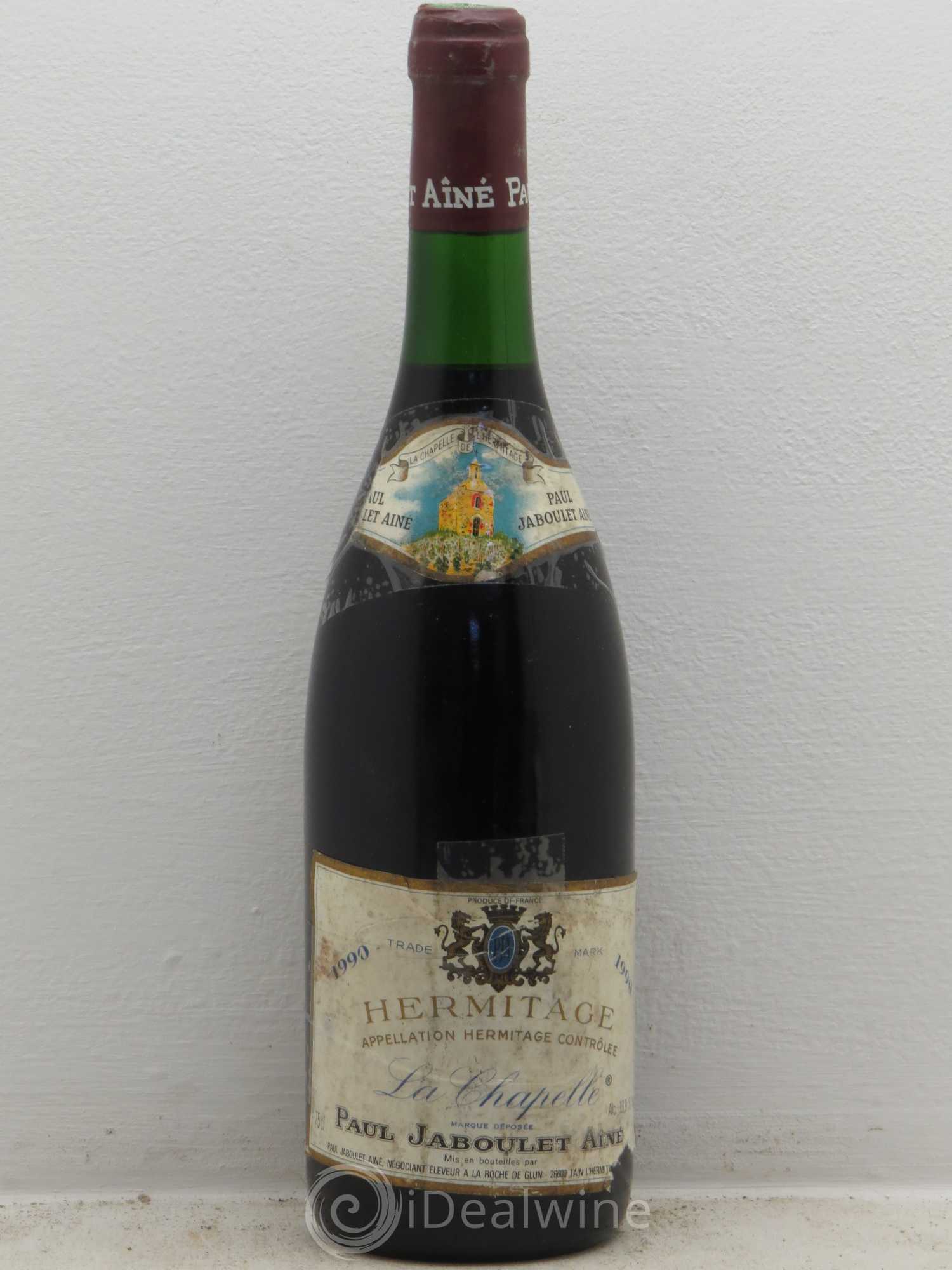 Hermitage La Chapelle Paul Jaboulet Ainé 1990 - Lot de 1 bouteille - 0