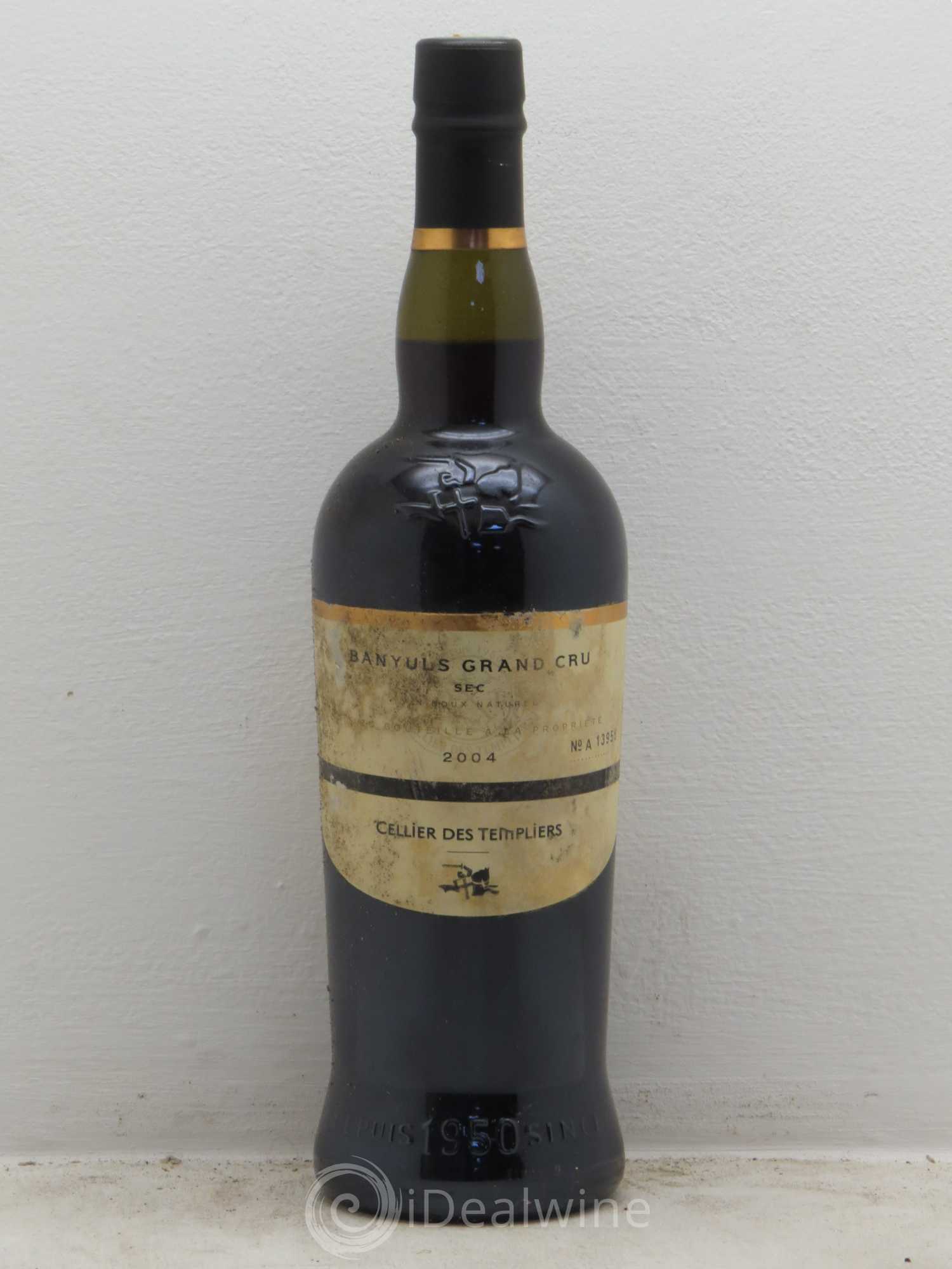 Banyuls Templiers 2004 - Posten von 1 Flasche - 0