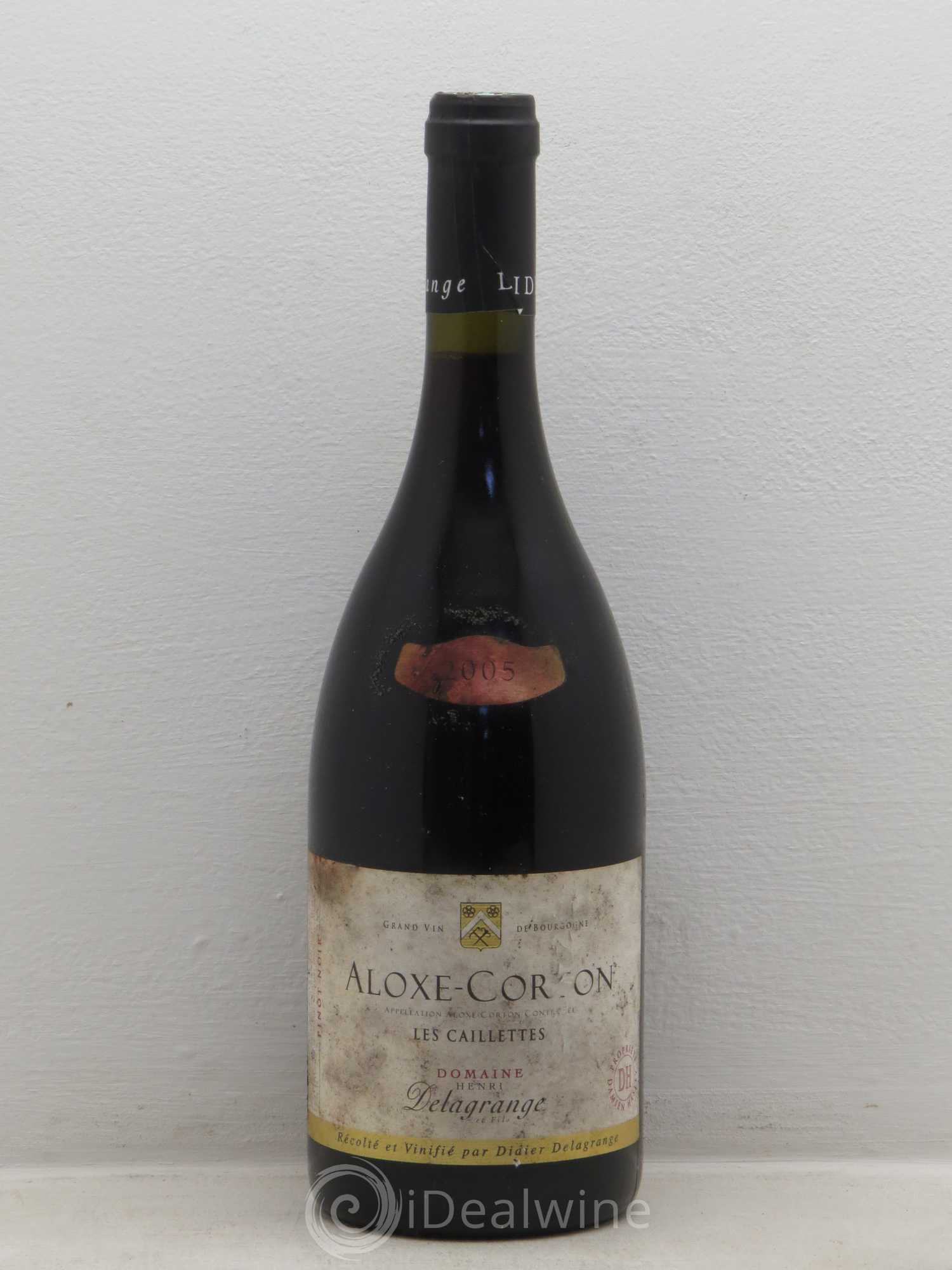 Aloxe-Corton Delagrange Caillette 2005 - Lot de 6 bouteilles - 0