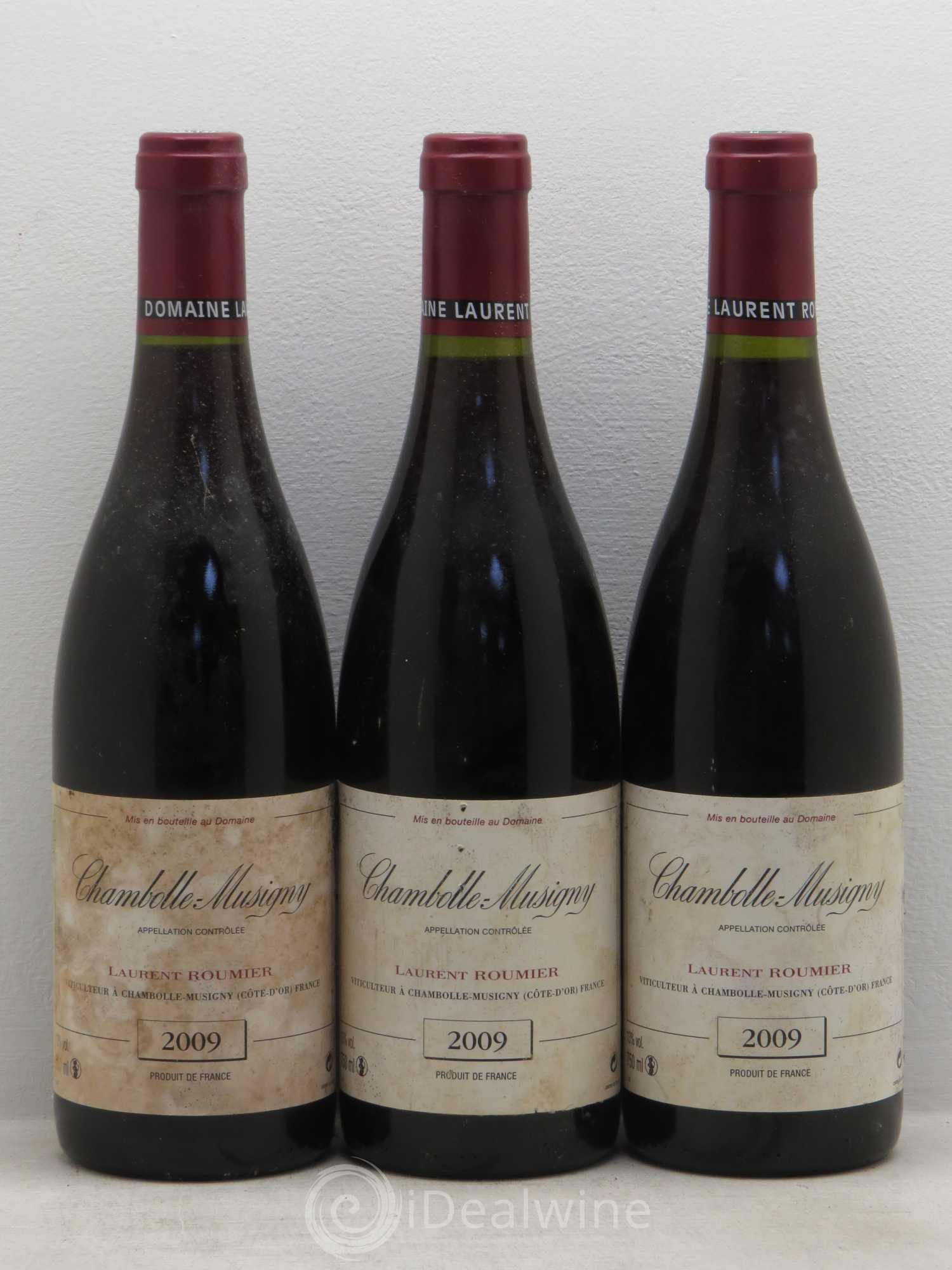 Chambolle-Musigny Laurent Roumier 2009 - Posten von 3 Flaschen - 0