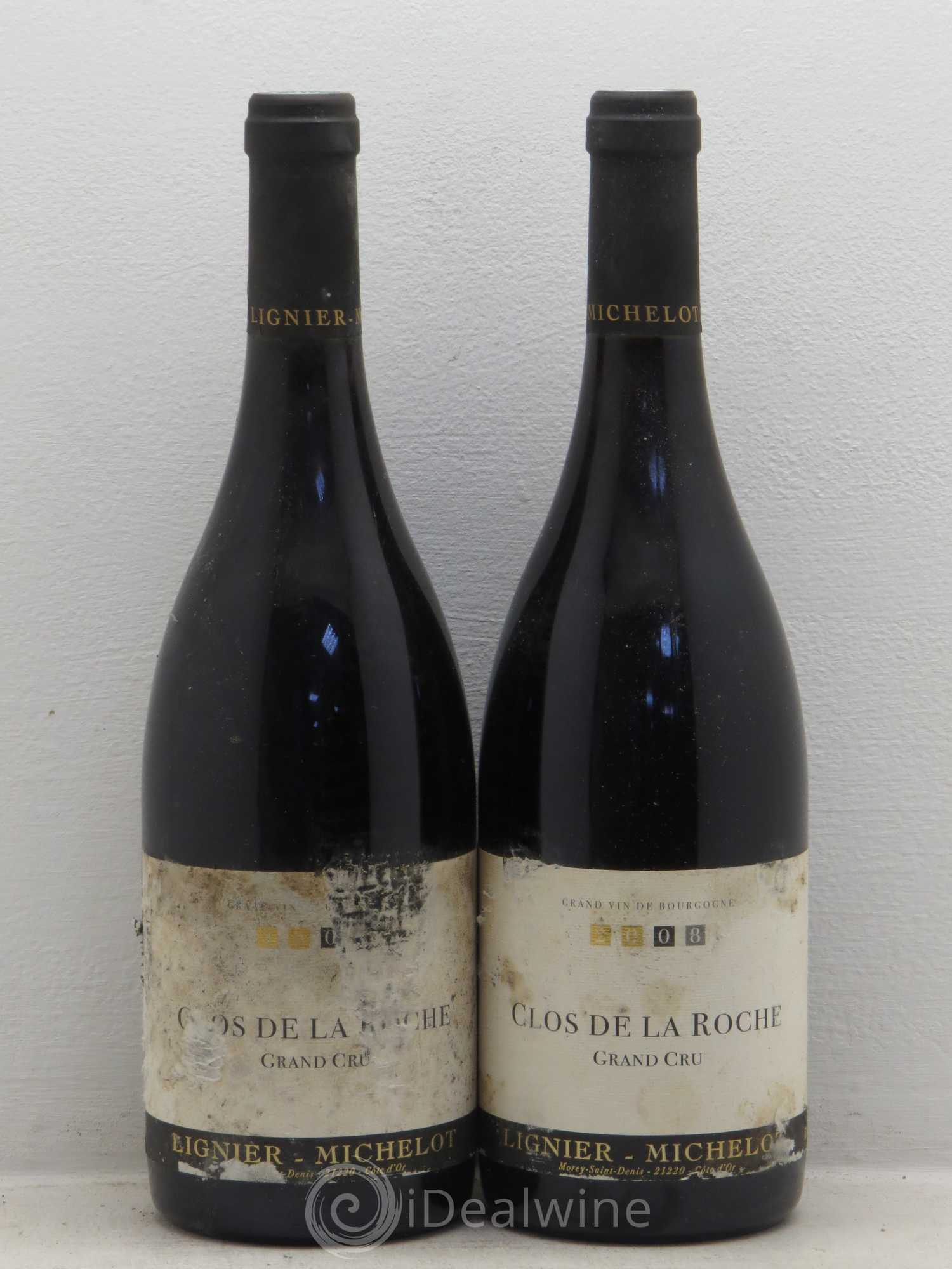 Clos de la Roche Grand Cru Lignier-Michelot (Domaine) 2008 - Lot de 2 bouteilles - 0