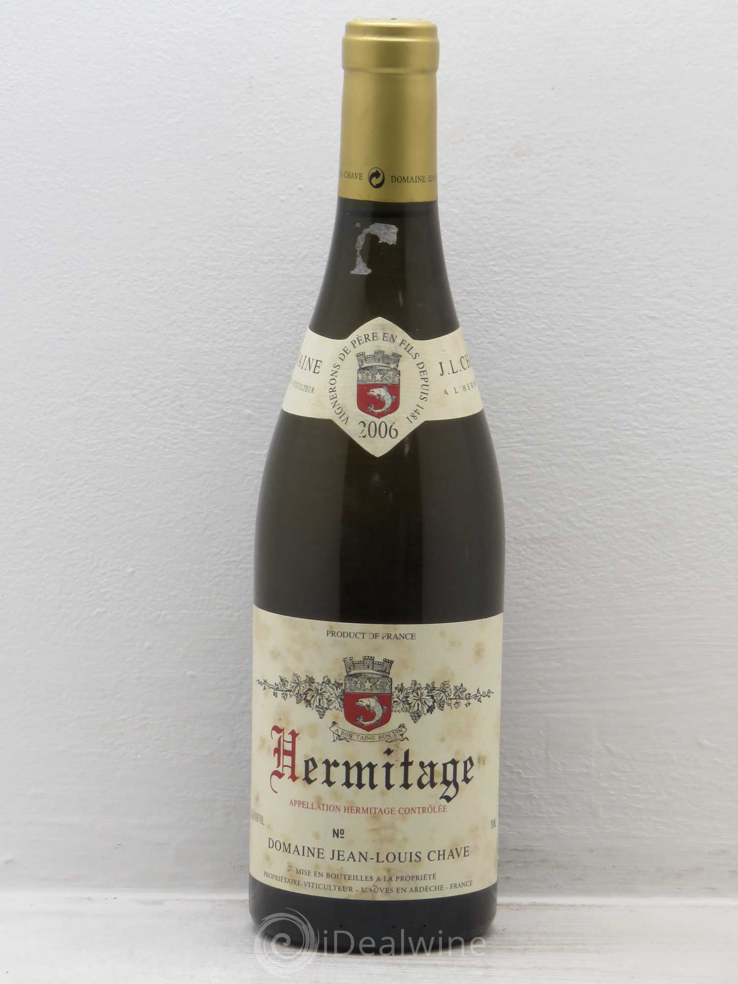 Hermitage Jean-Louis Chave 2006 - Lot de 1 bouteille - 0
