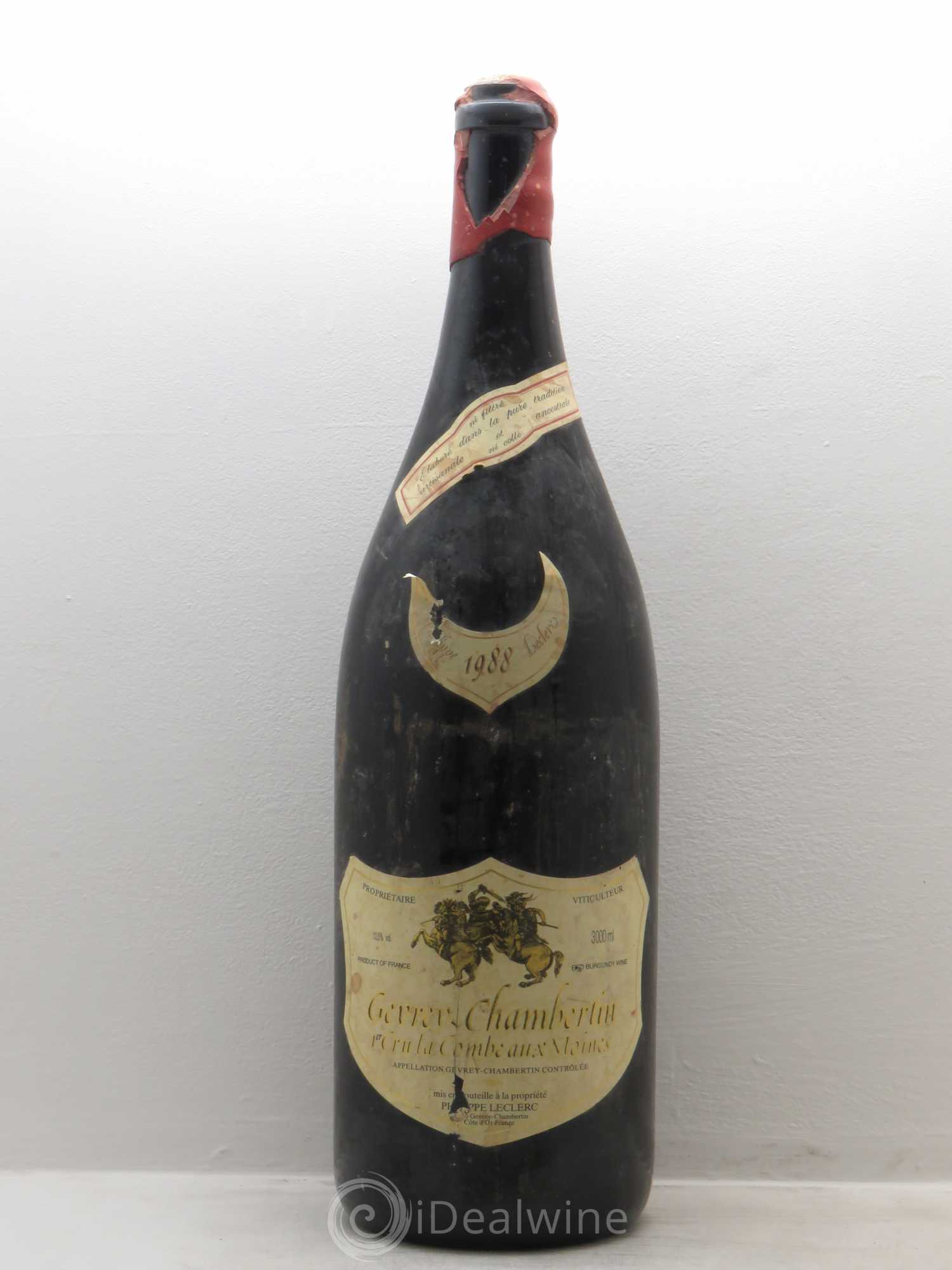 Gevrey-Chambertin 1er Cru Gallois 1988 - Lot de 1 jeroboam - 0